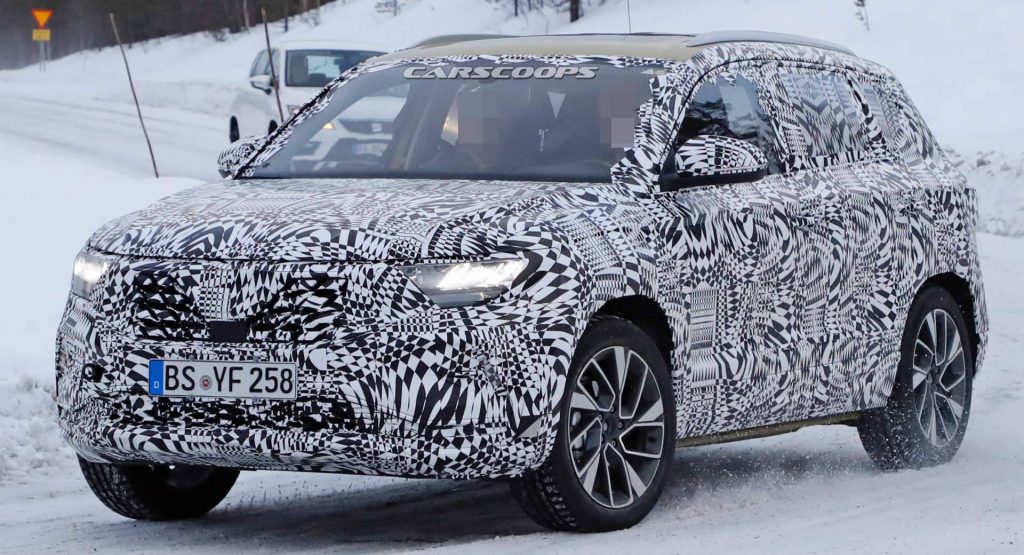  Newly Born Jetta Brand Makes Spy Debut With VS5 Compact SUV