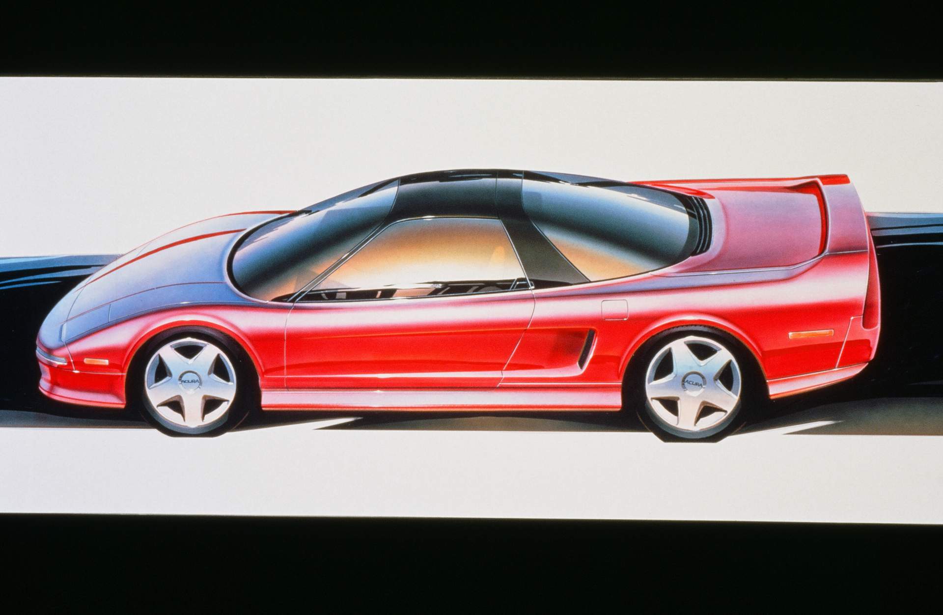 Original NSX Sketch Acura Marks 30 Years Of NSX With Throwback Video And Photo Gallery