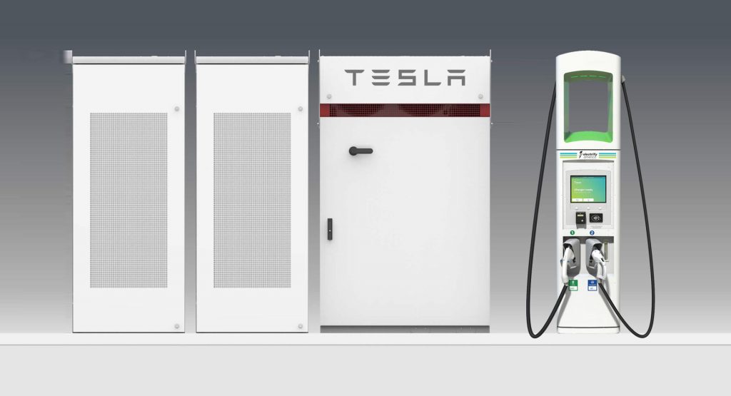 Volkswagen To Use Tesla Battery Packs At U.S. Charging Stations