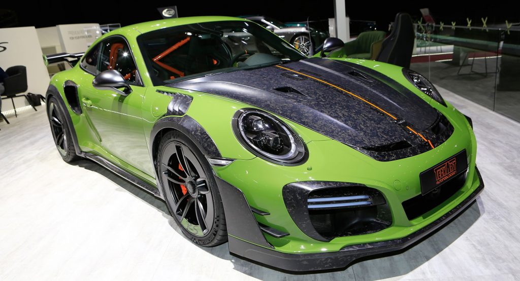 Techart GT Street RS TechArt’s GTstreet RS Looks Dirty, But Those Are Actually Carbon Strands