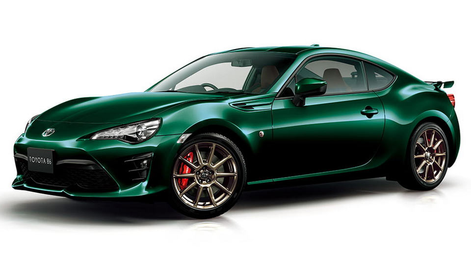  British Green Toyota 86 Limited Edition Looks Striking, Too Bad It’s Only For Japan