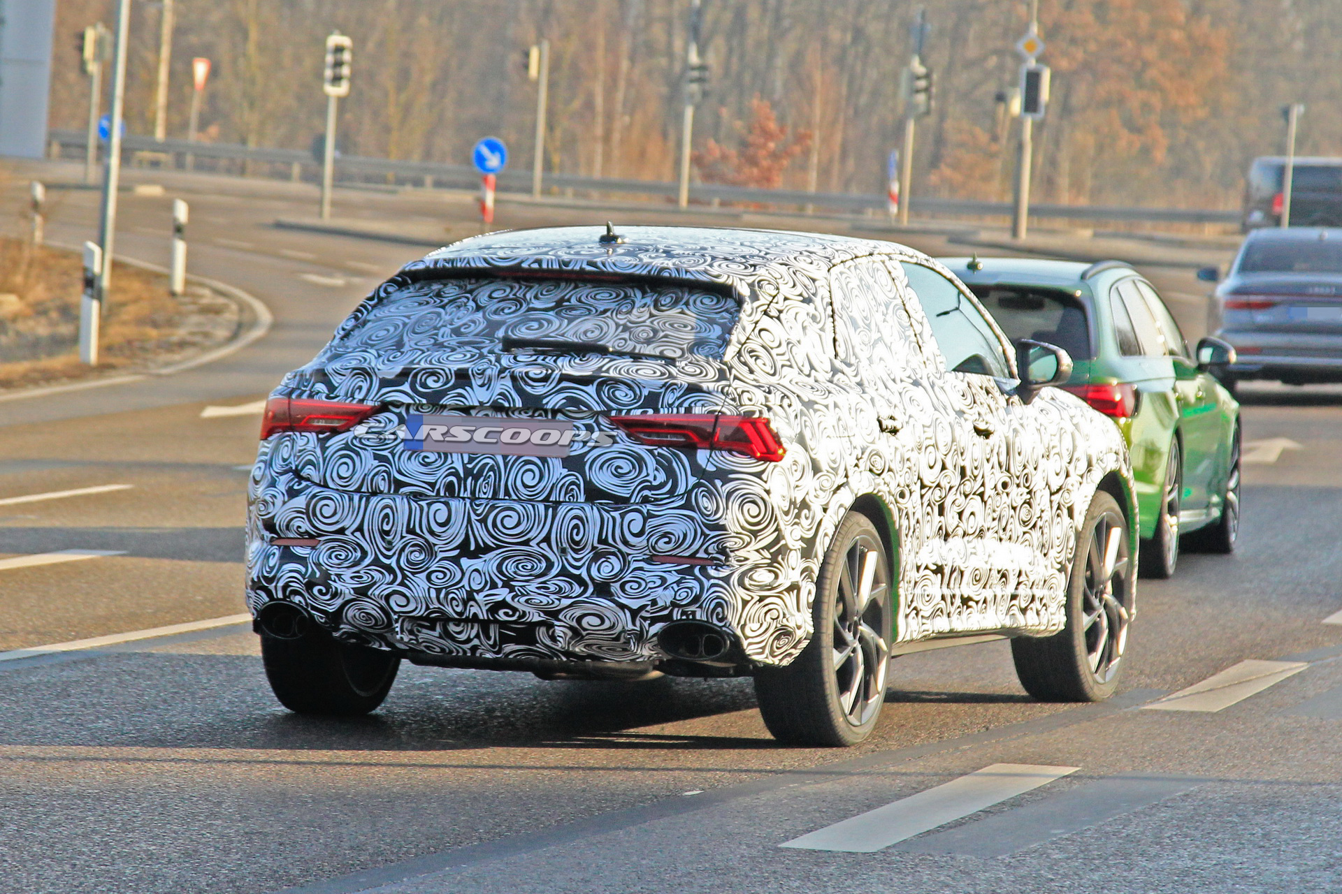 2020-Audi-RS-Q4-08 2020 Audi RS Q4 Makes Spy Debut, May Get Over 400HP