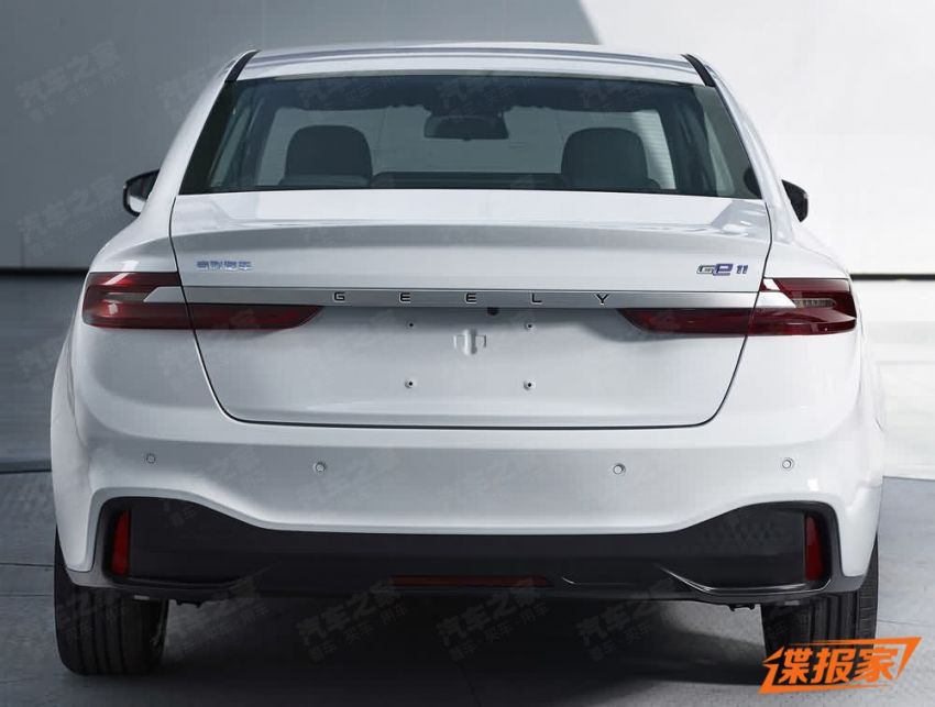 Geely GE11 global electric sedan leaked photos 3 Geely’s GE11 Global Electric Sedan Revealed In Official And Leaked Photos