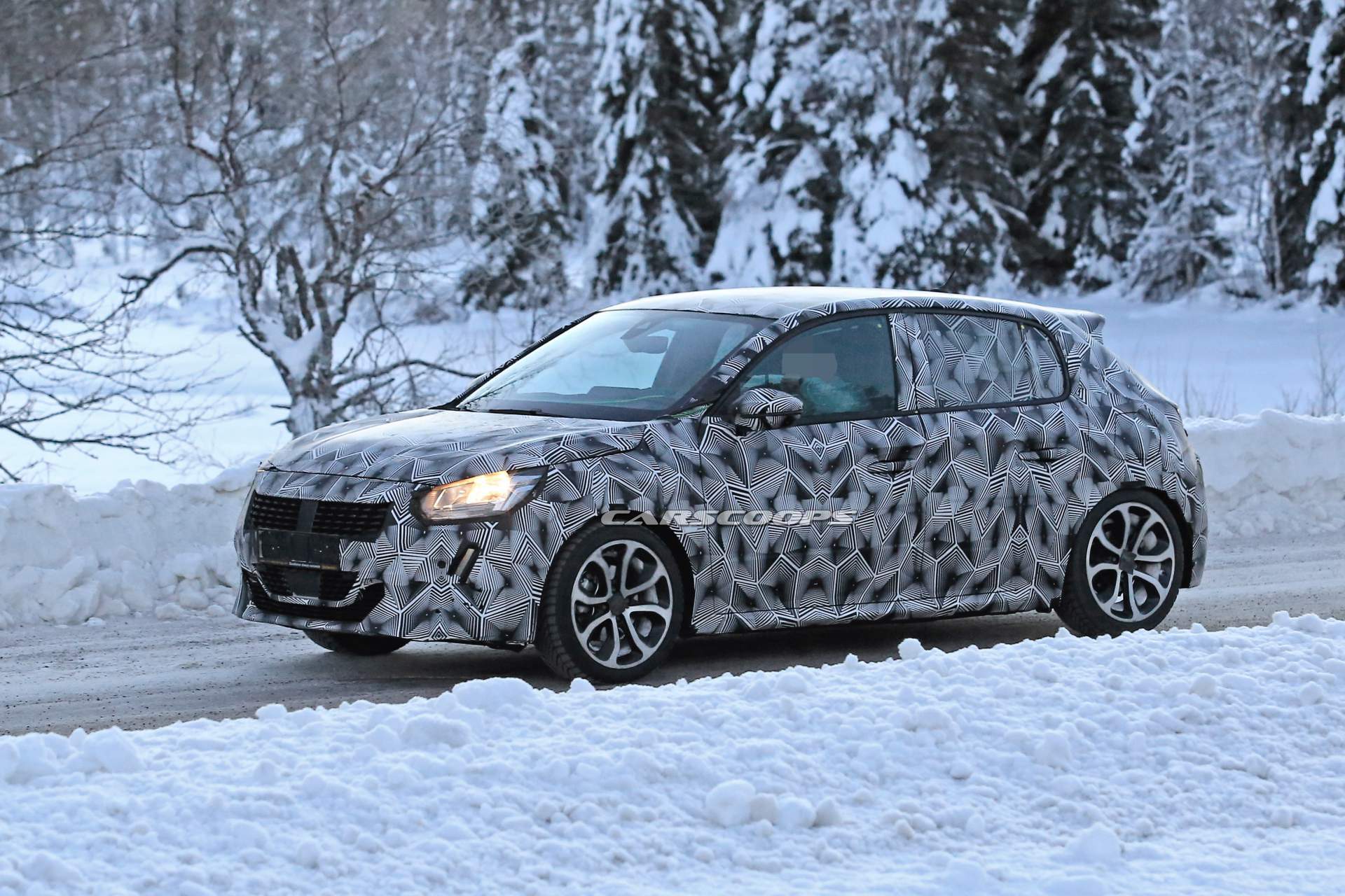 2020 Peugeot 208 spy shots 3 All-New 2020 Peugeot 208 Arriving This Year With Pure-Electric Range-Topper