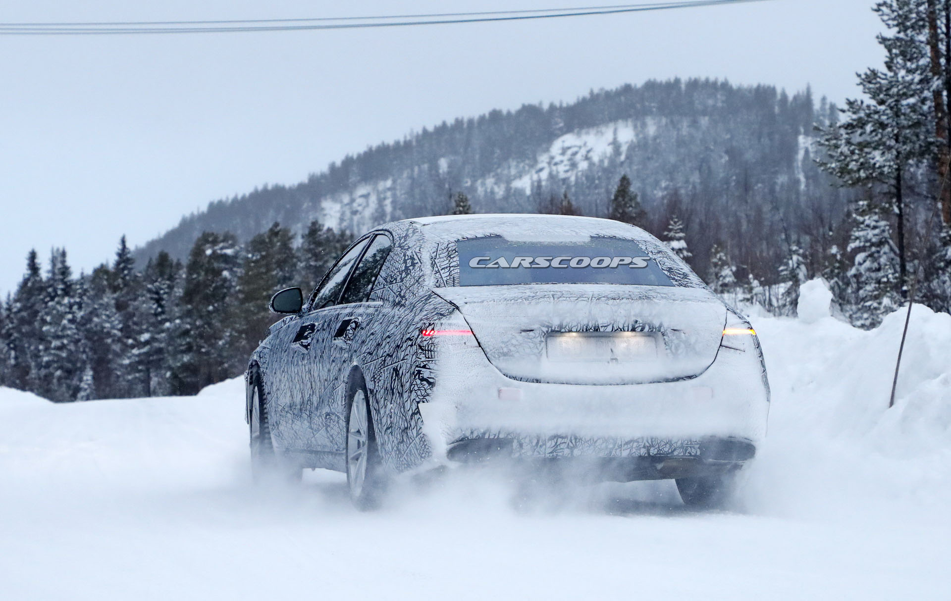 2020 Mercedes-Benz S-Class Spy 24 2020 Mercedes S-Class Gets Huge Touchscreen, Looks Bigger Than iPad Pro 12.9 (Video)