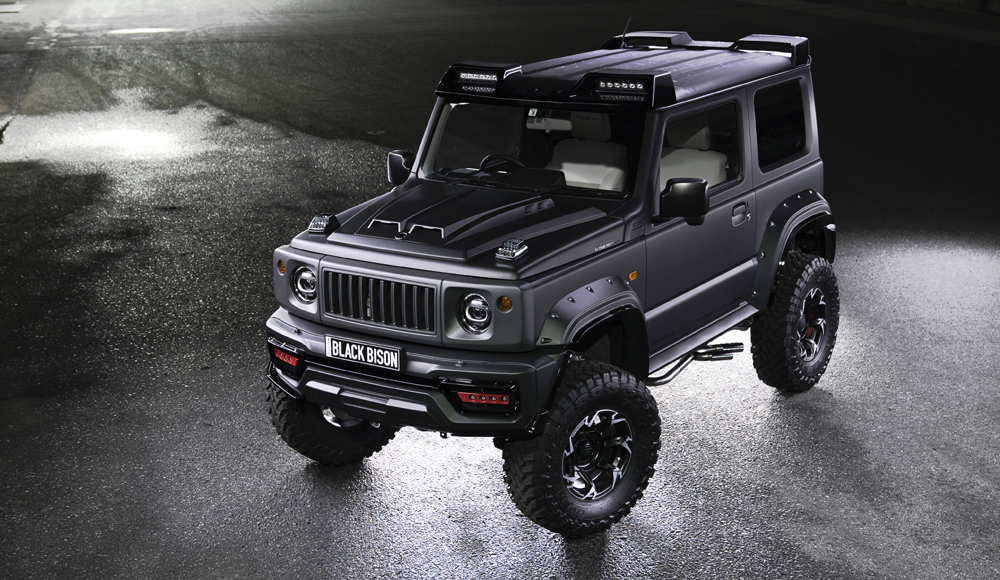 Suzuki-Jimny-Black-Bison-Wald-1 Suzuki Jimny Black Bison Is Another Baby G-Class Look-Alike