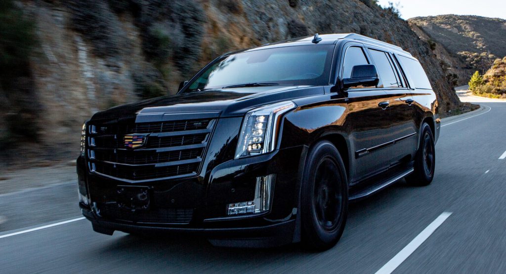  AddArmor’s $350k Cadillac Escalade Is A Tank With Apple TV, HBO And Countermeasures