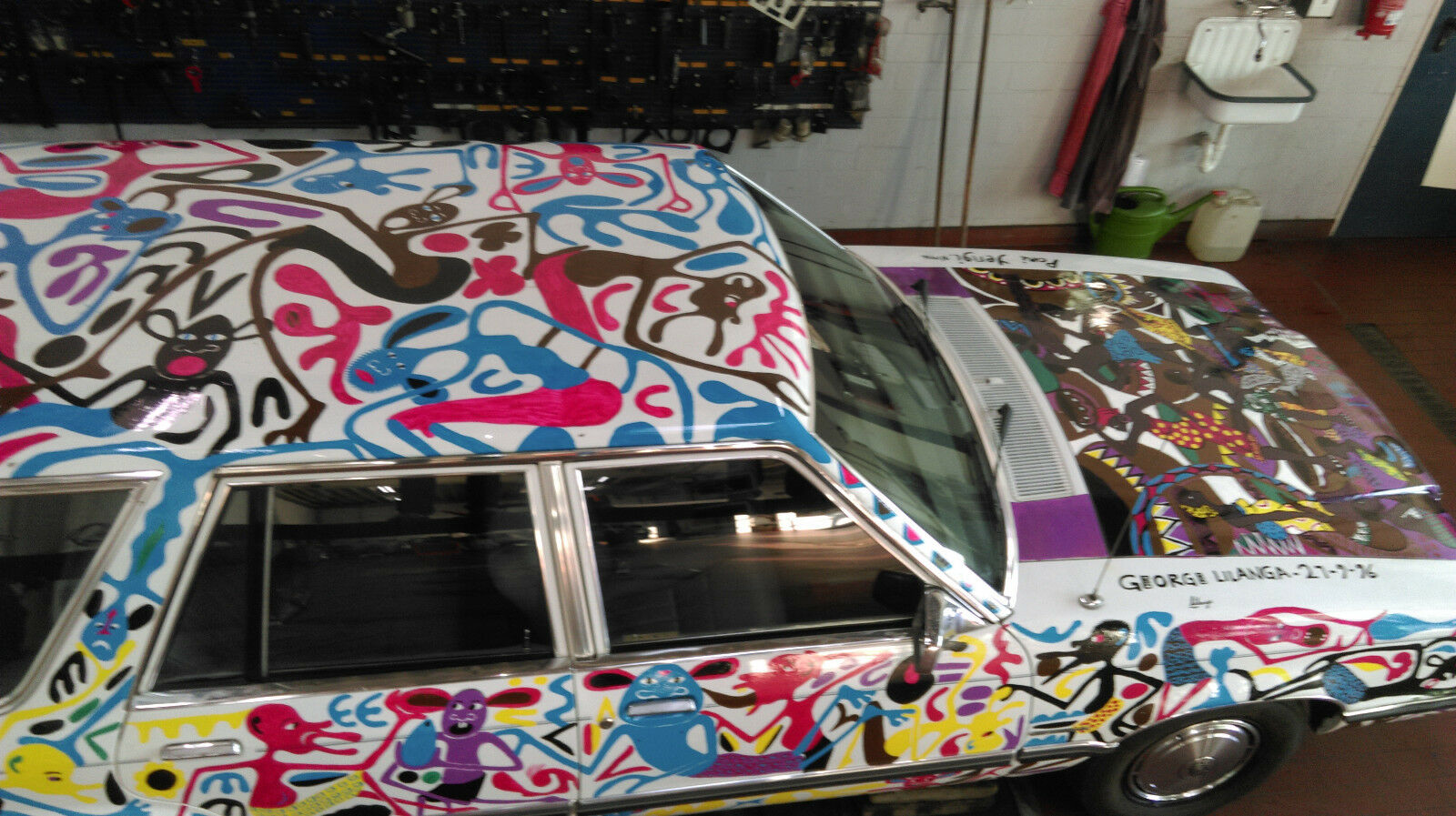 Ford-Art-Car-13 A 1983 Ford LTD Station Wagon “Art Car” Worth $2.25 Million? Are You Nuts?