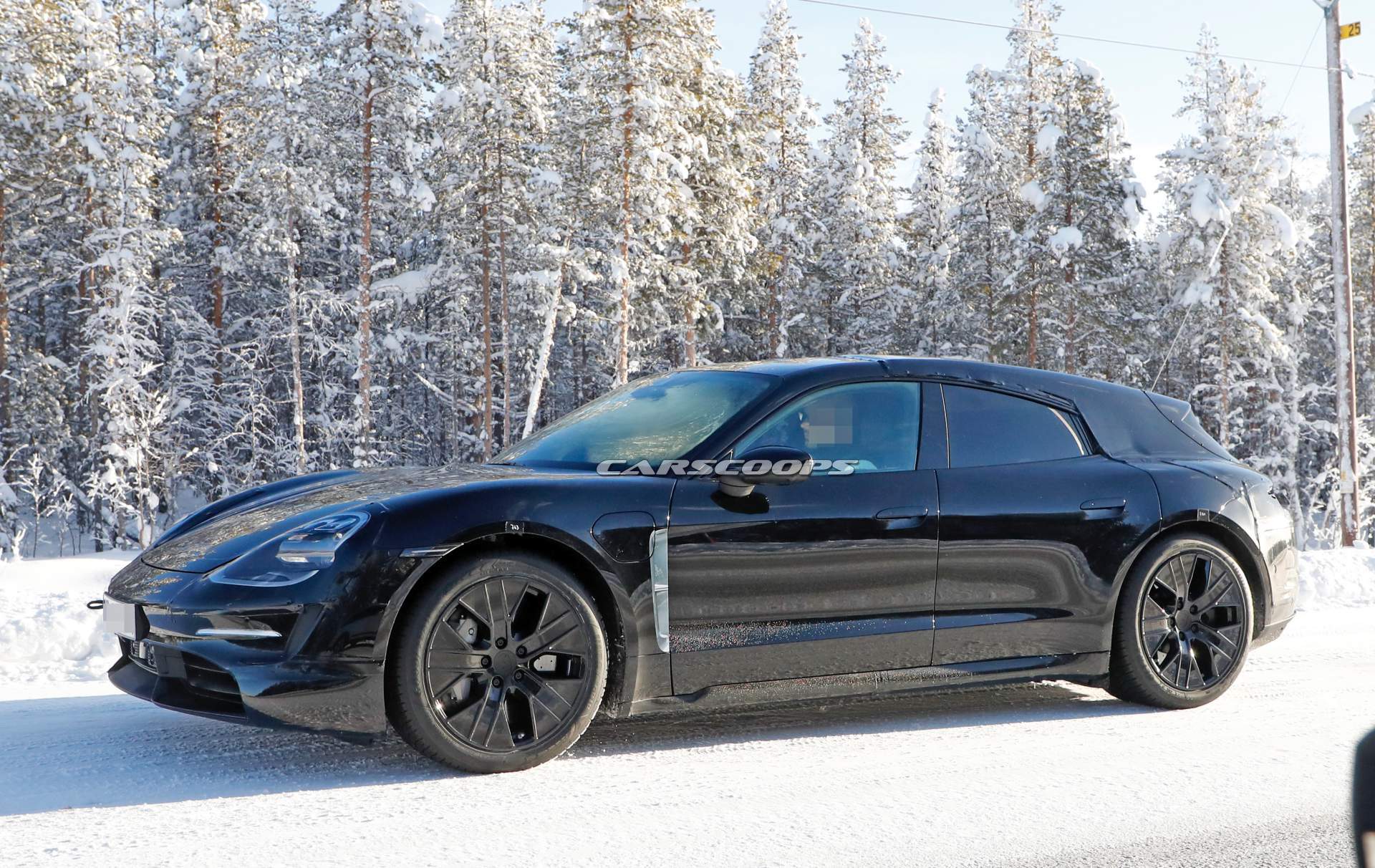 2020 Porsche Taycan Sport Turismo spy shots 4 Porsche Taycan Sport Turismo Adds A Dash Of Practicality And Style