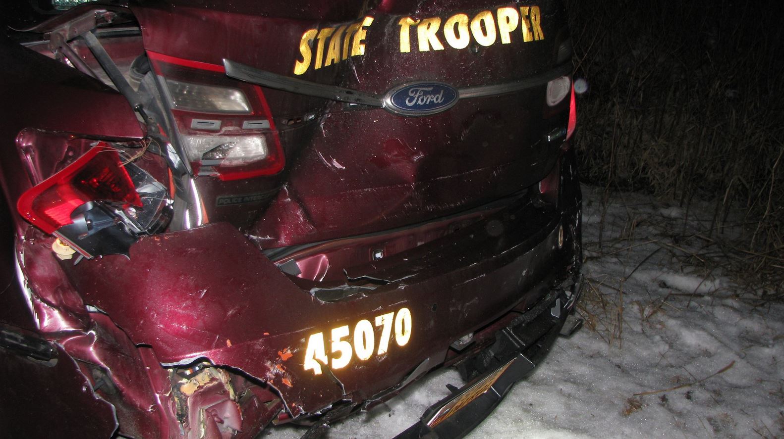 minnesotta state patrol cars accidents 3 A Dozen Minnesota State Patrol Cars Were Hit On The Side Of The Road In Just Two Weeks