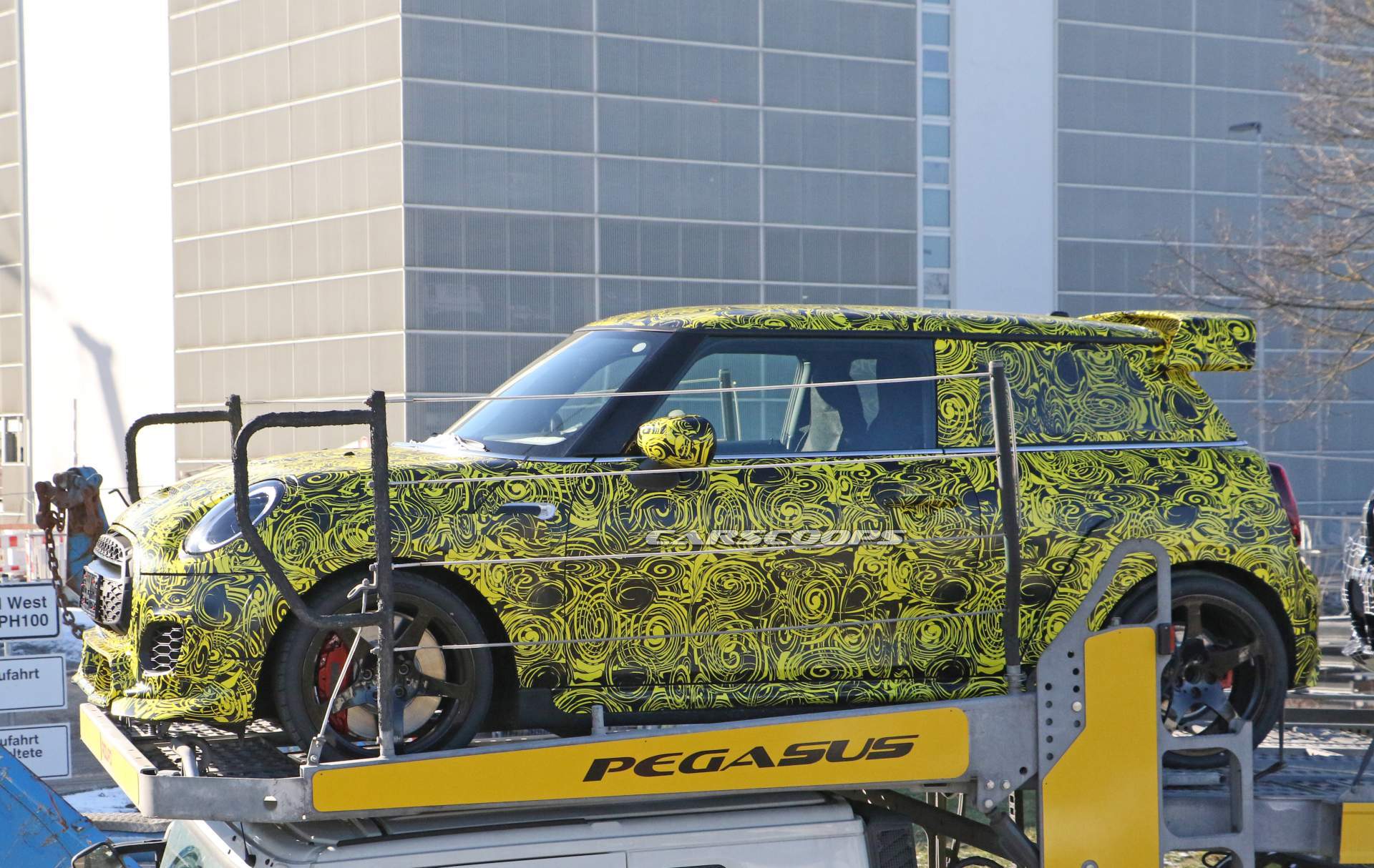 2020 Mini JCW GP spy shots 6 2020 Mini JCW GP Shows Wild Production Bodykit For The First Time