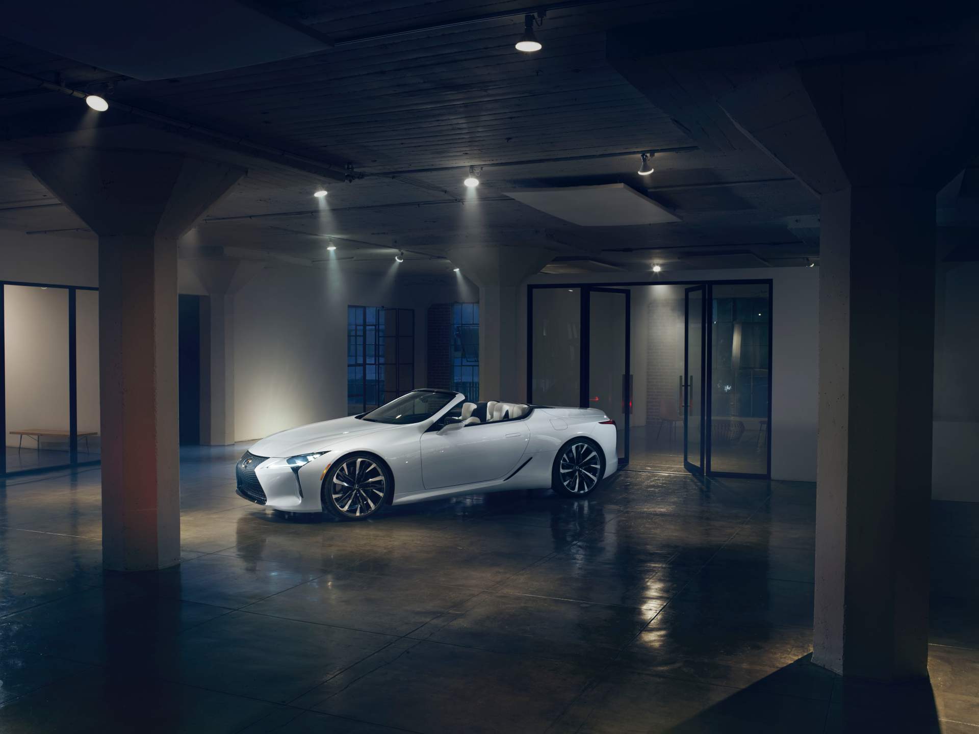 Lexus LC Convertible Concept 2 Lexus LC Convertible Concept And RC F Track Edition To Bow In Geneva Too