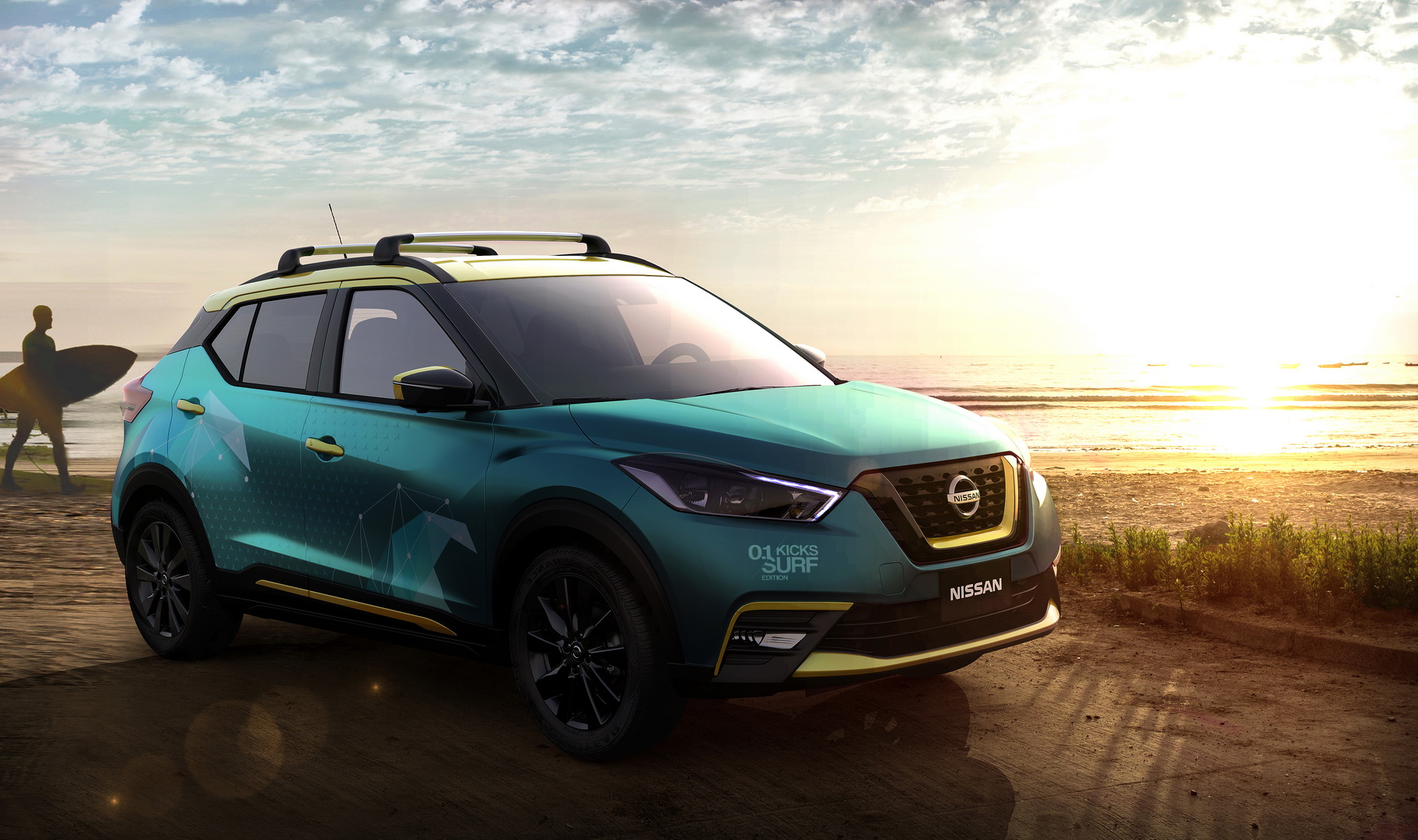 2019 nissan kicks surf concept 1 Nissan Kicks Surf Concept Was Created With Surfers, For Surfers