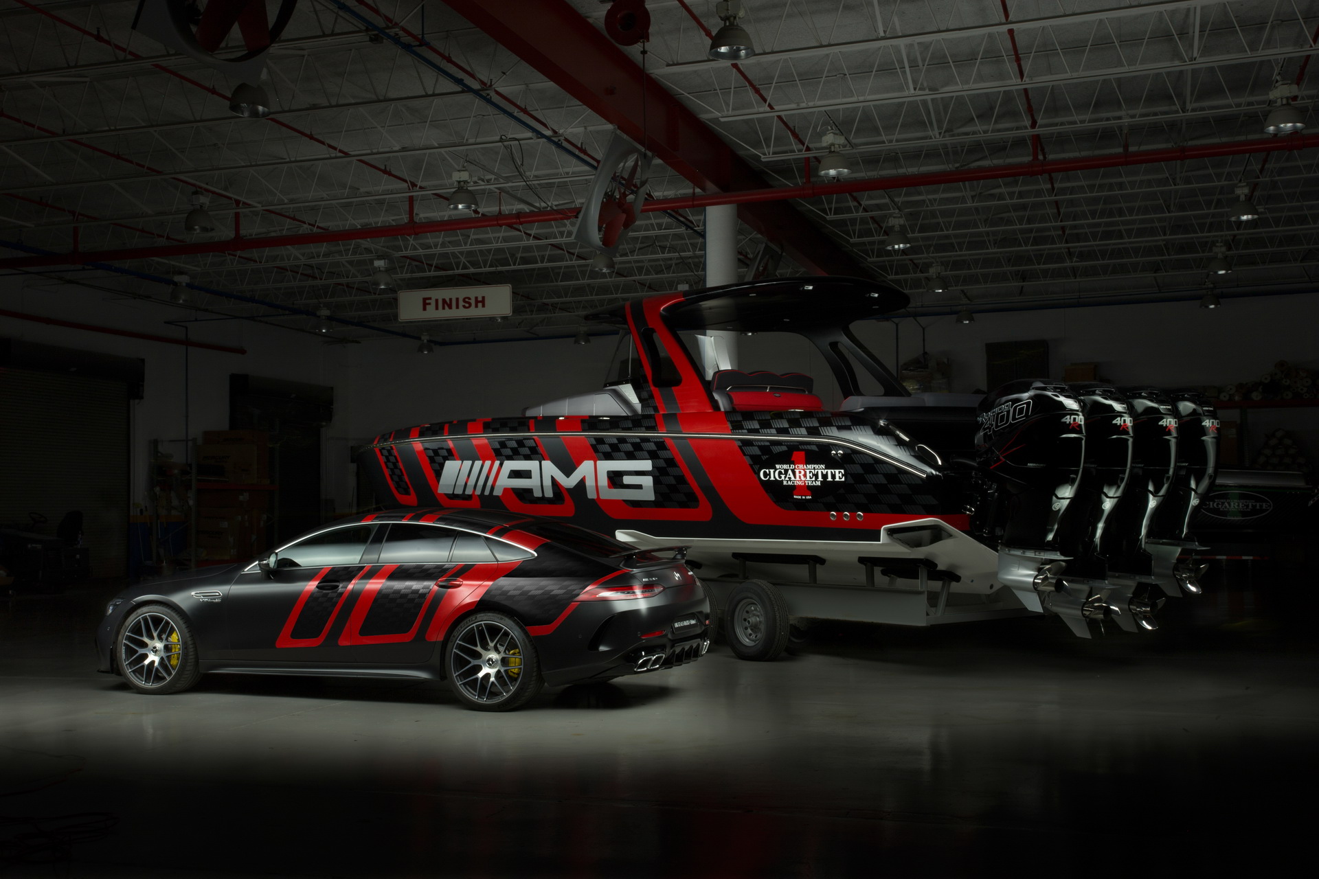 41 AMG Carbon Edition 7 Mercedes-AMG And Cigarette Racing’s New 41’ AMG Carbon Edition Has 1,600 Sea Horses