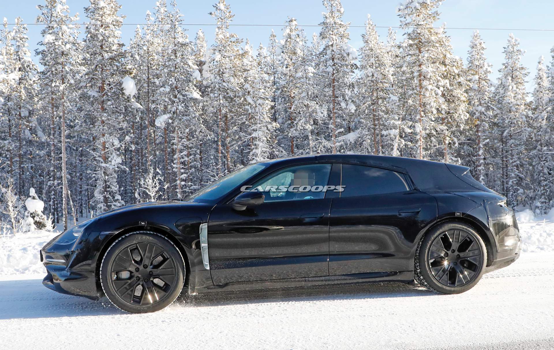 2020 Porsche Taycan Sport Turismo spy shots 6 Porsche Taycan Sport Turismo Adds A Dash Of Practicality And Style