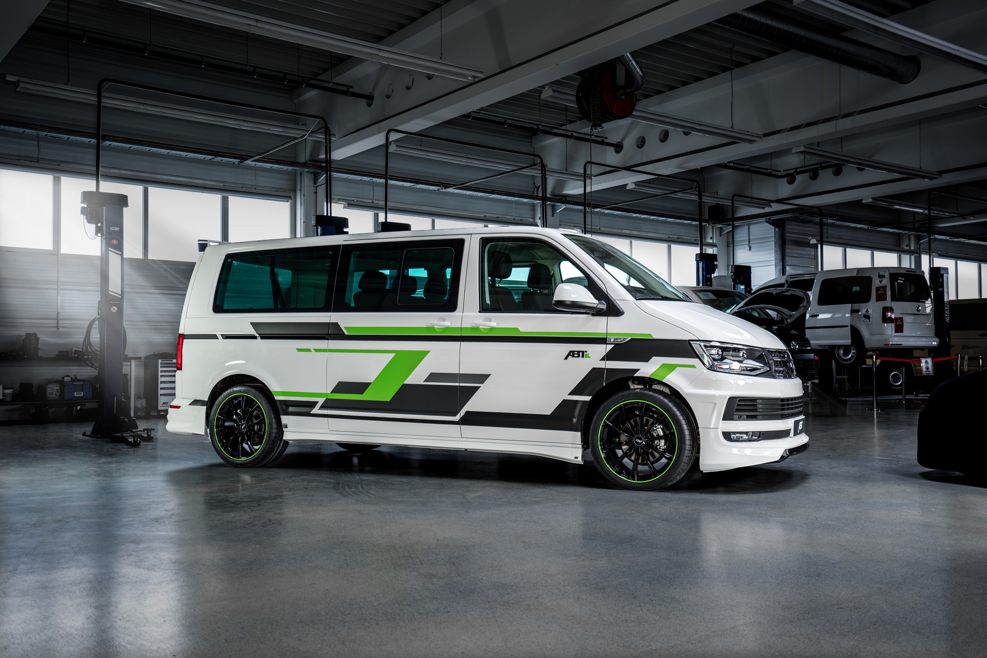 ABT e-Transporter ABT’s e-Transporter Gets A Sporty Makeover Ahead Of Its Launch Later This Year