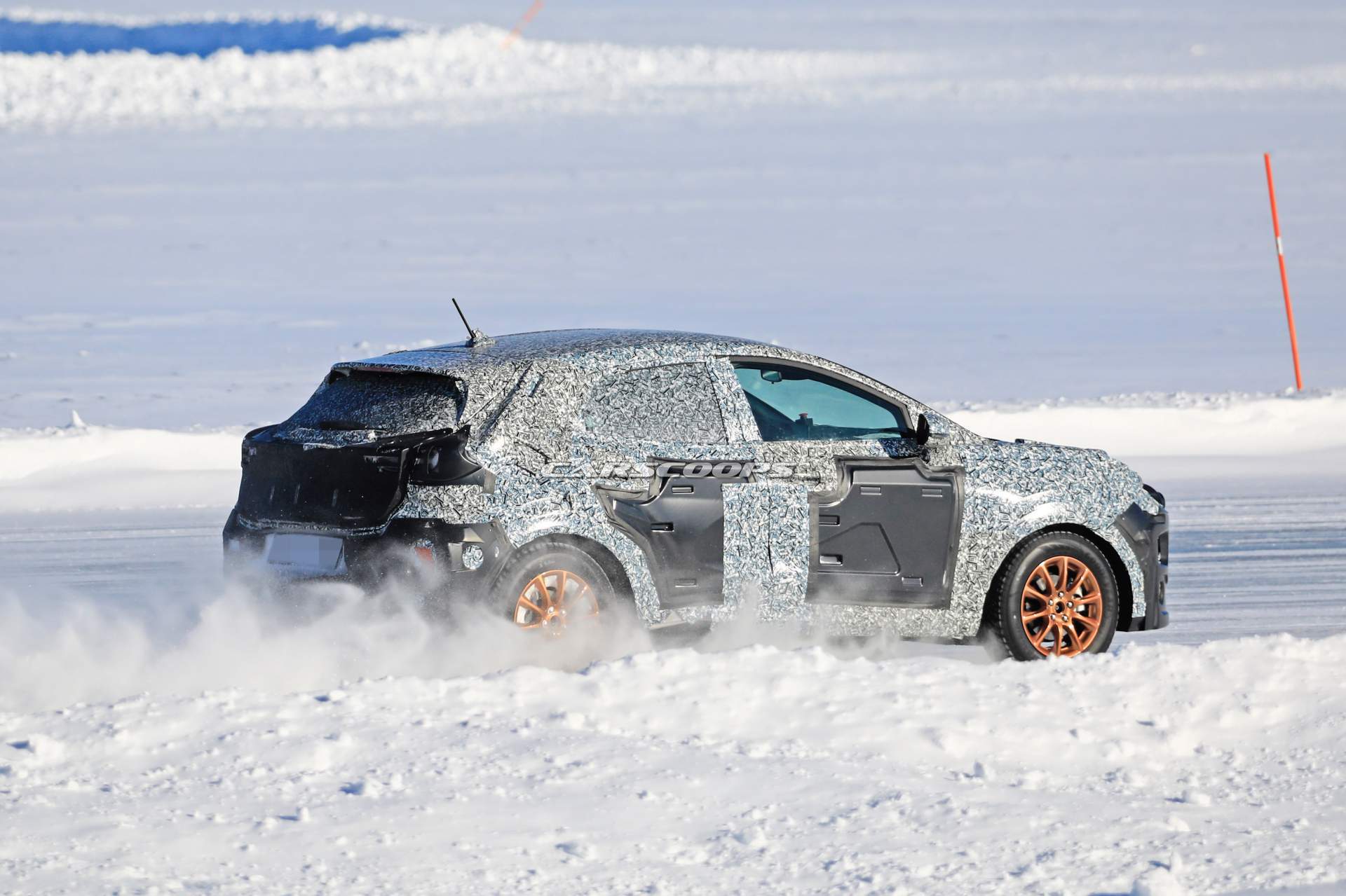 Ford EcoSport replacement spy shots 11 Ford Fiesta-Based SUV EcoSport Replacement Spied Near The Arctic Circle