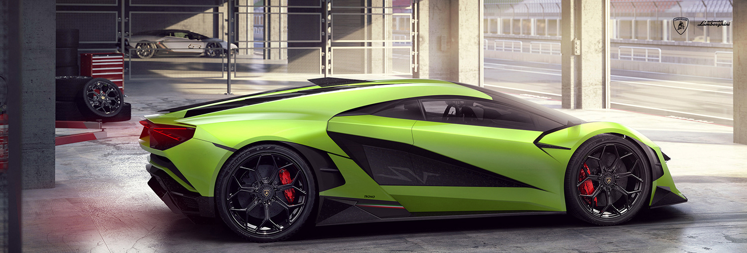 lamborghini trono rendering 12 Lamborghini Trono Is A Cross Between Terzo Millennio And Huracan