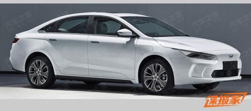 Geely GE11 global electric sedan leaked photos 2 Geely’s GE11 Global Electric Sedan Revealed In Official And Leaked Photos