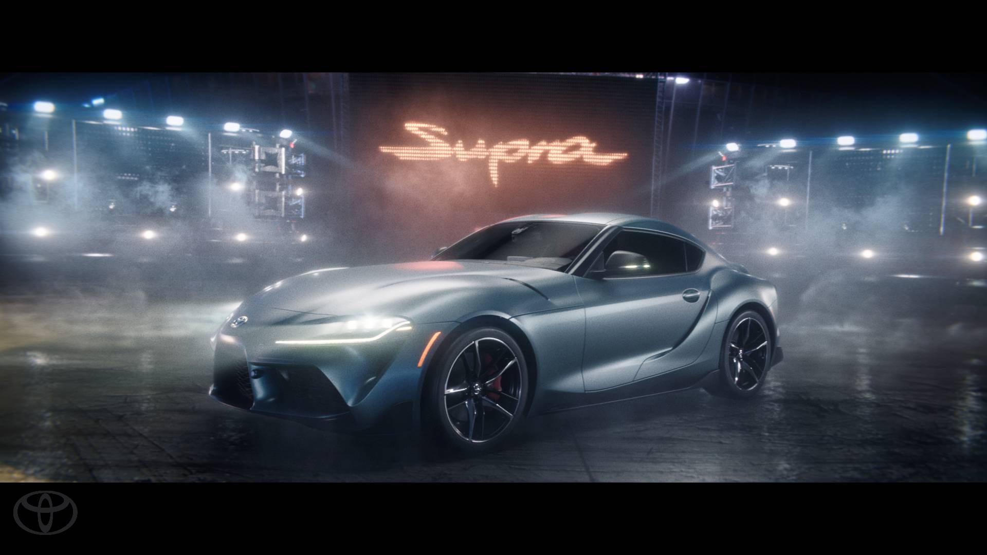 2020 Toyota GR Supra Wizard Super Bowl commercial 1 2020 Toyota Supra Goes Drifting Inside Huge Pinball For Super Bowl Commercial