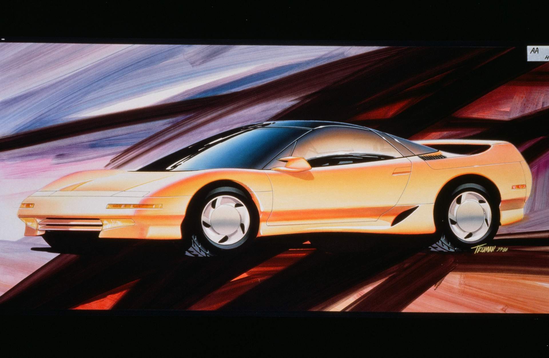 Original NSX Sketch Acura Marks 30 Years Of NSX With Throwback Video And Photo Gallery