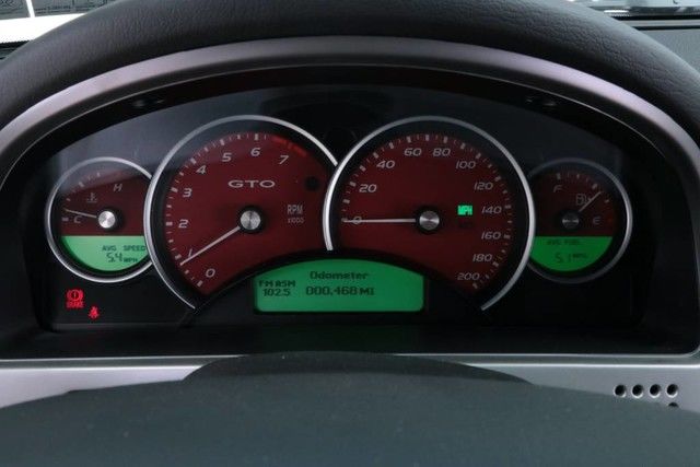 2006 pontiac gto lowest mileage 20 2006 Pontiac GTO Could Be The Lowest Mileage Example In The World