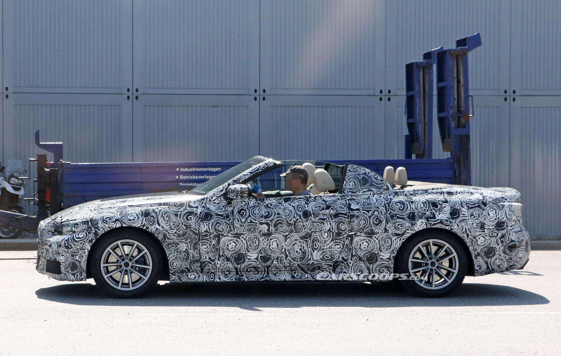 2020 BMW 4 Series Convertible Open Top 2 2020 BMW 4-Series Convertible Gives Us Our First Topless Look