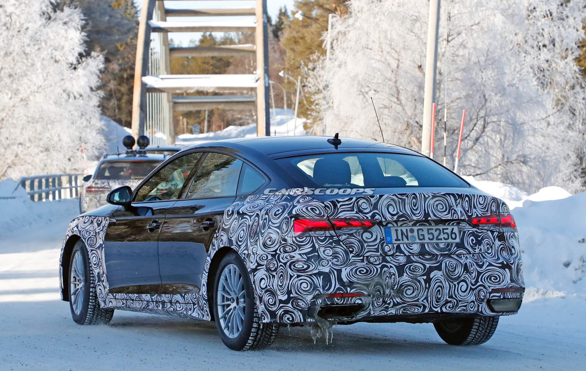 2020 Audi A5 Sportback facelift spy shots 19 2020 Audi A5 Sportback Facelift Comes Out Of Its Hideout