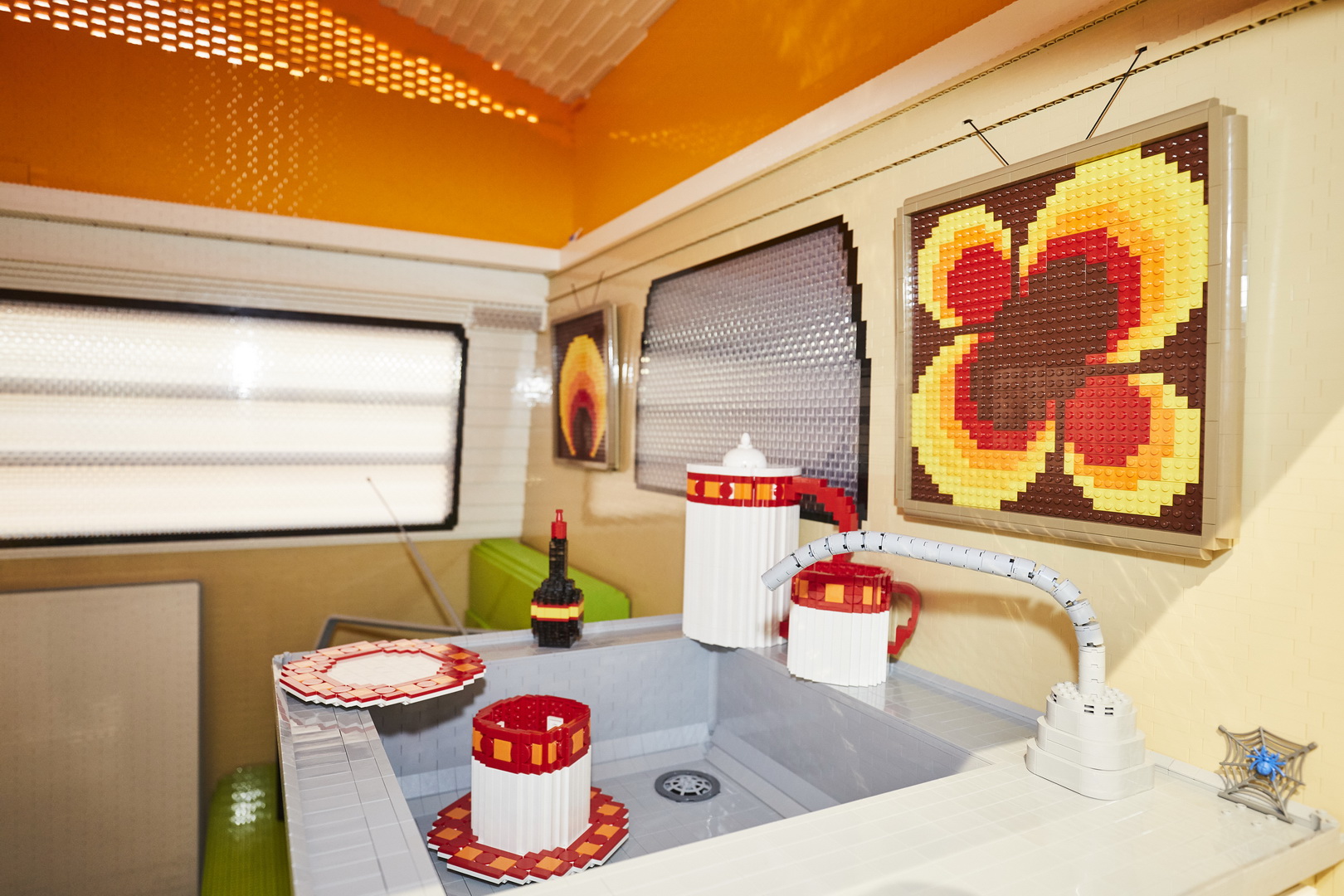 lego vw t2 bulli camper 4 Life-Size LEGO VW T2 Bulli Camper Unveiled With Pop-Up Roof