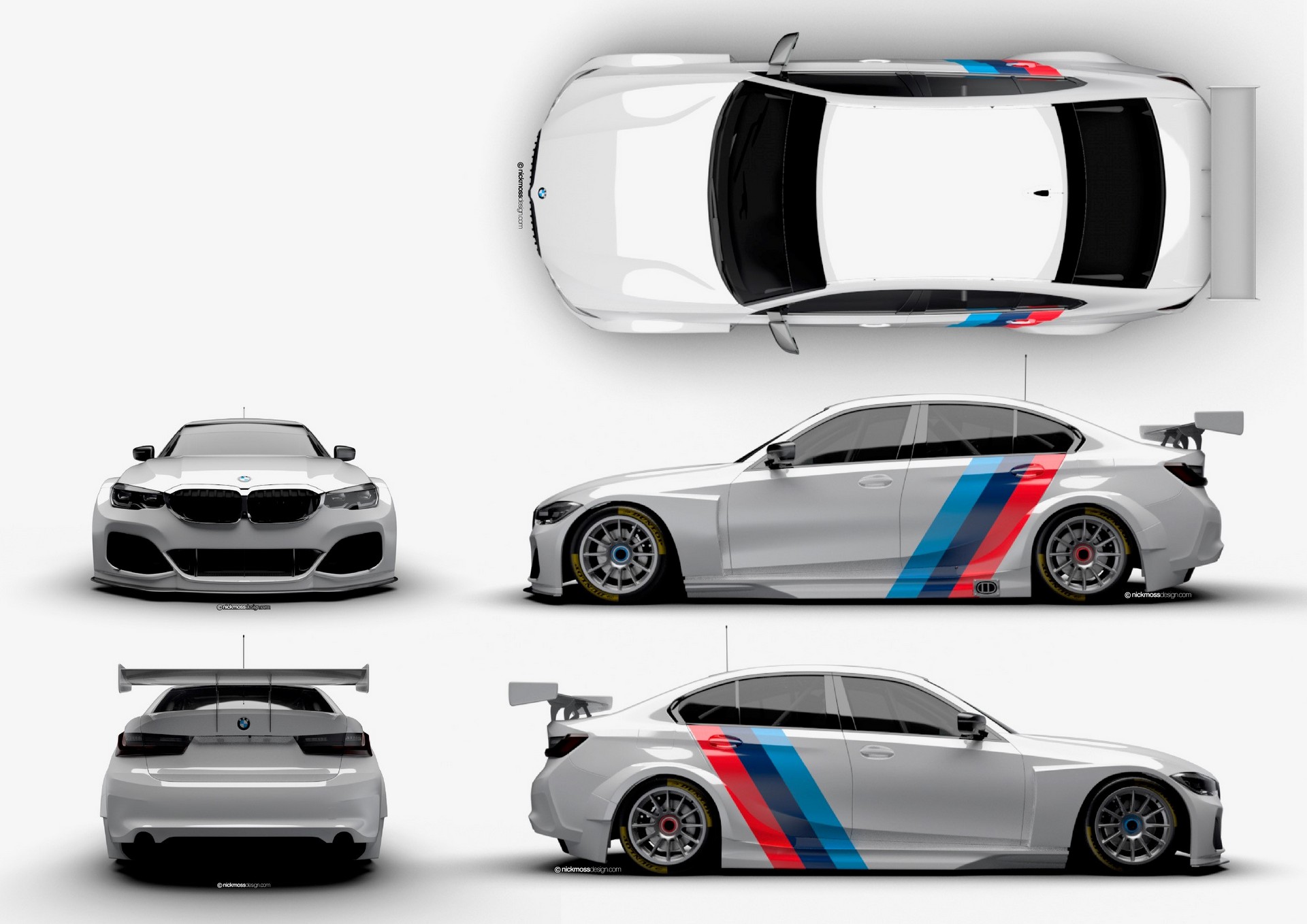 New 2020 Bmw 3 Series Suits Up For British Touring Car Championship Carscoops
