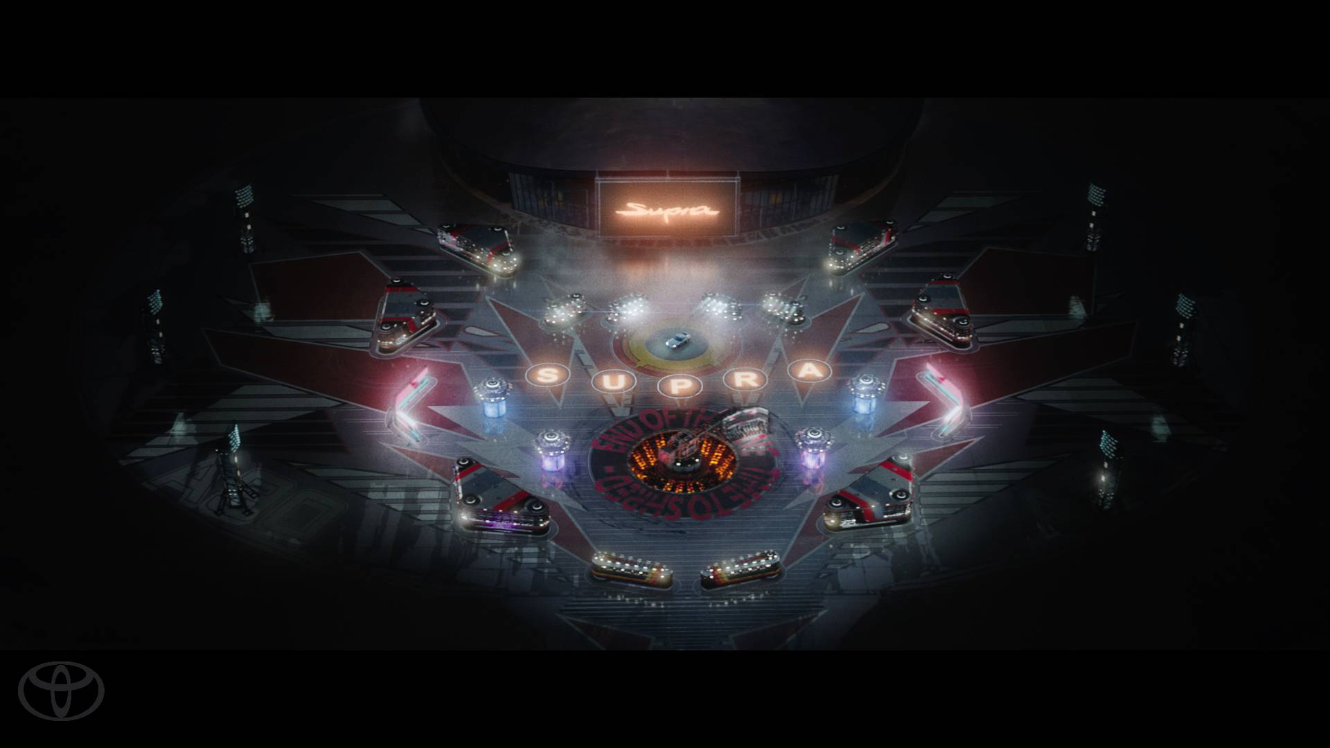 2020 Toyota GR Supra Wizard Super Bowl commercial 4 2020 Toyota Supra Goes Drifting Inside Huge Pinball For Super Bowl Commercial