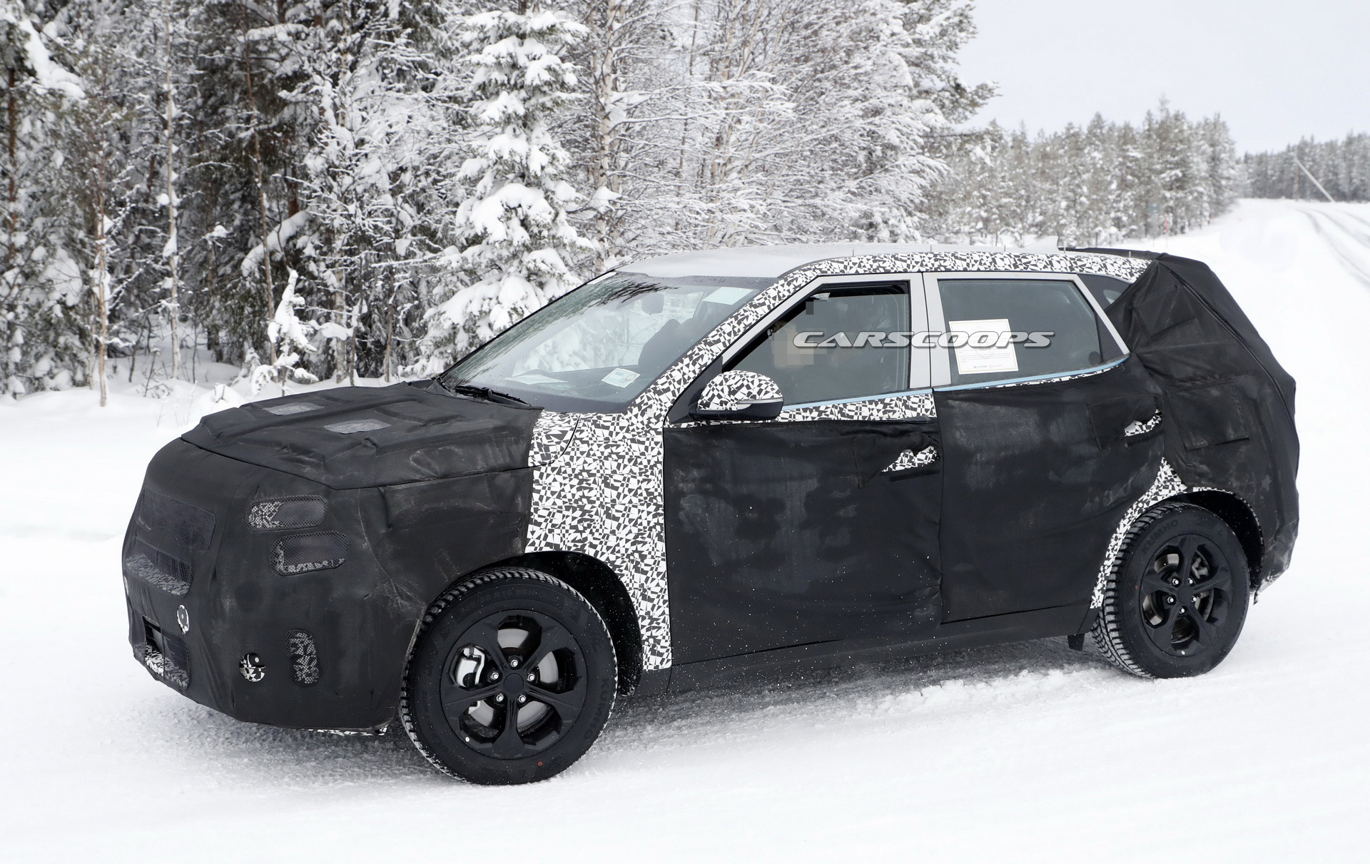 2020 kia tusker spied first time 5 New Kia Crossover Spotted Testing, Looks Like The Production Version Of SP Concept