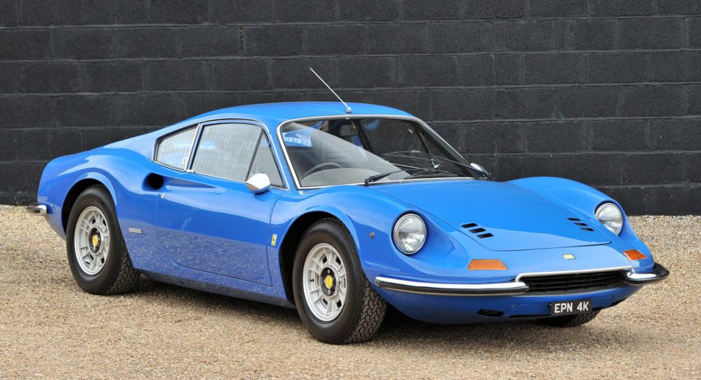  Blue 1972 Ferrari Dino In RHD Could Fetch As Much As $360,000