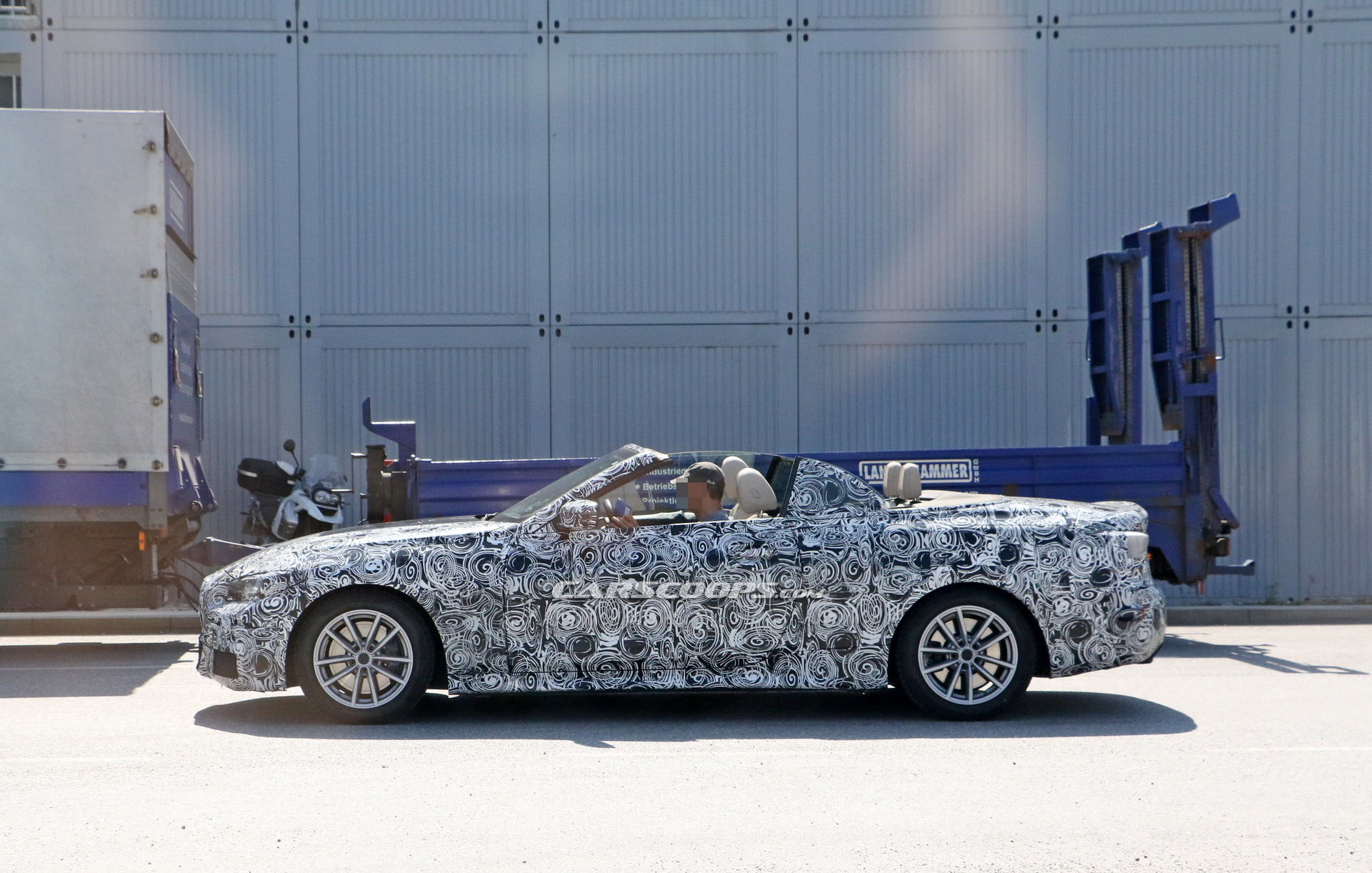 2020 BMW 4 Series Convertible Open Top 3 2020 BMW 4-Series Convertible Gives Us Our First Topless Look