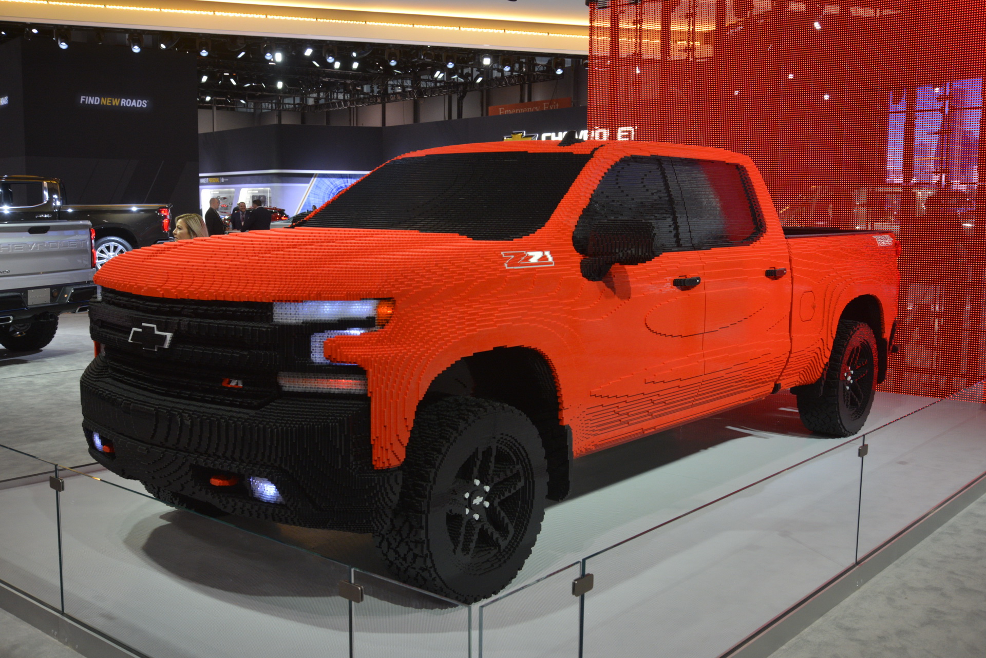 2020 chevrolet silverado chicago live pics 27 New Chevy Trucks Show Up Big In Chicago, Even In LEGO Form