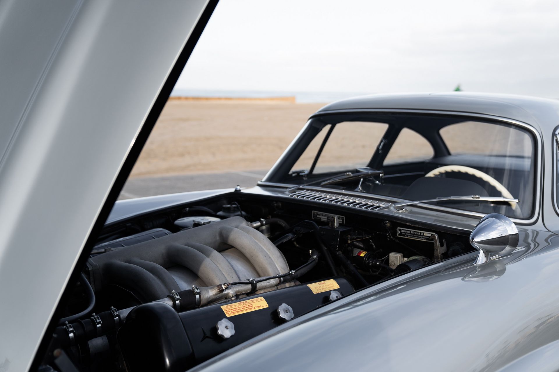 1955-Mercedes-Benz-300SL-30 Maroon 5’s Adam Levine Auctioning Off His Mercedes-Benz 300 SL Gullwing