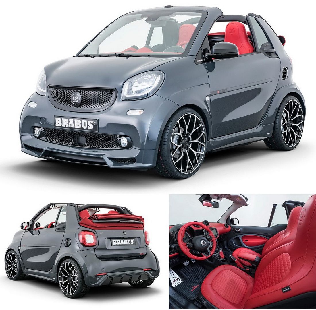 Brabus Ultimate E Shadow Edition Is A €64,900 Smart ForTwo EQ! | Carscoops