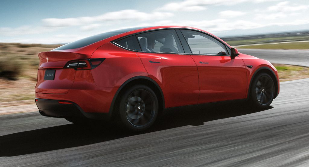 Tesla-Model-Y- Tesla Sold $200.6 Million In Non-ZEV Credits Last Quarter