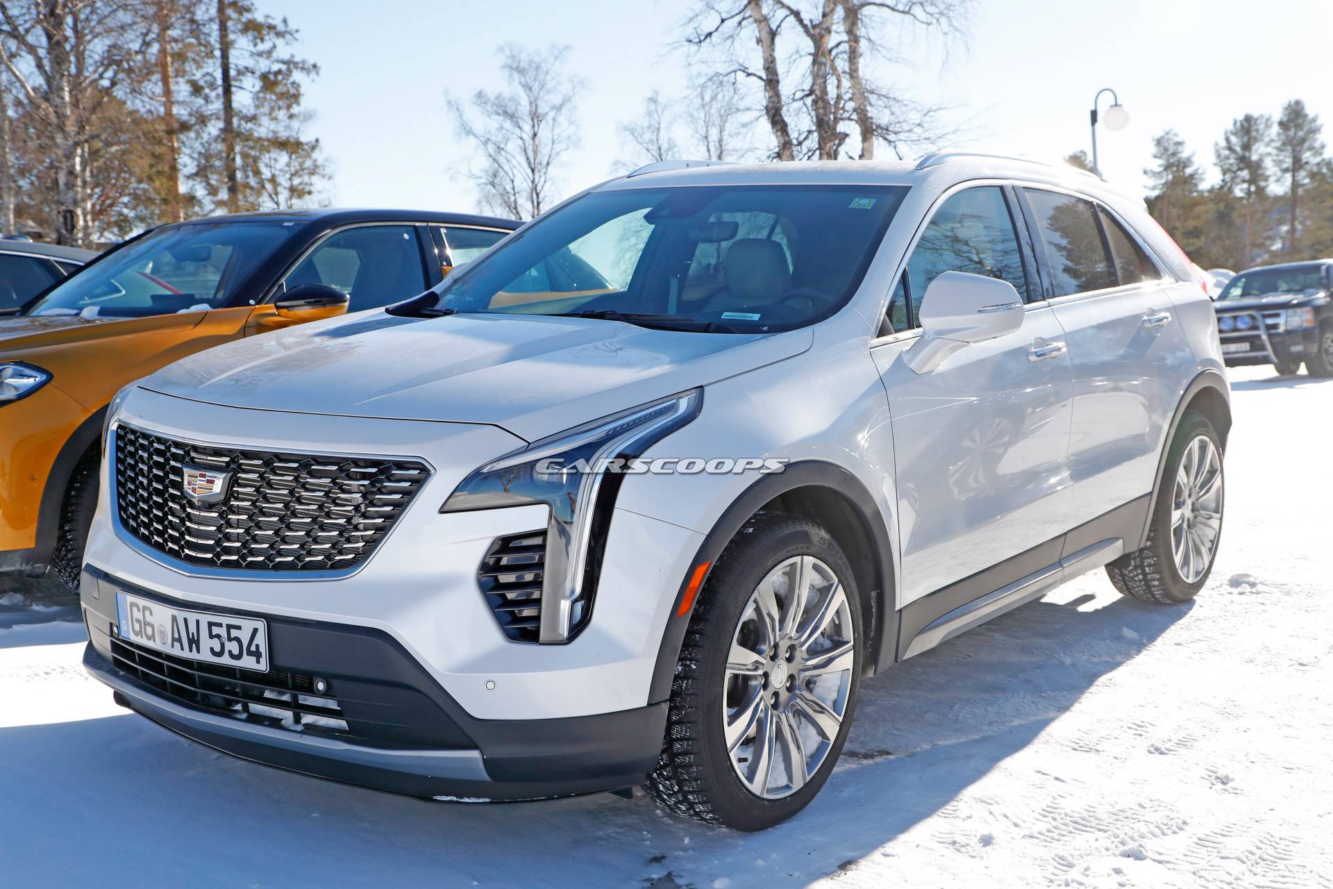Cadillac XT4 diesel spy shots 2 Pair Of Cadillac XT4s Spied In Europe – Are They Packing Diesel Power?
