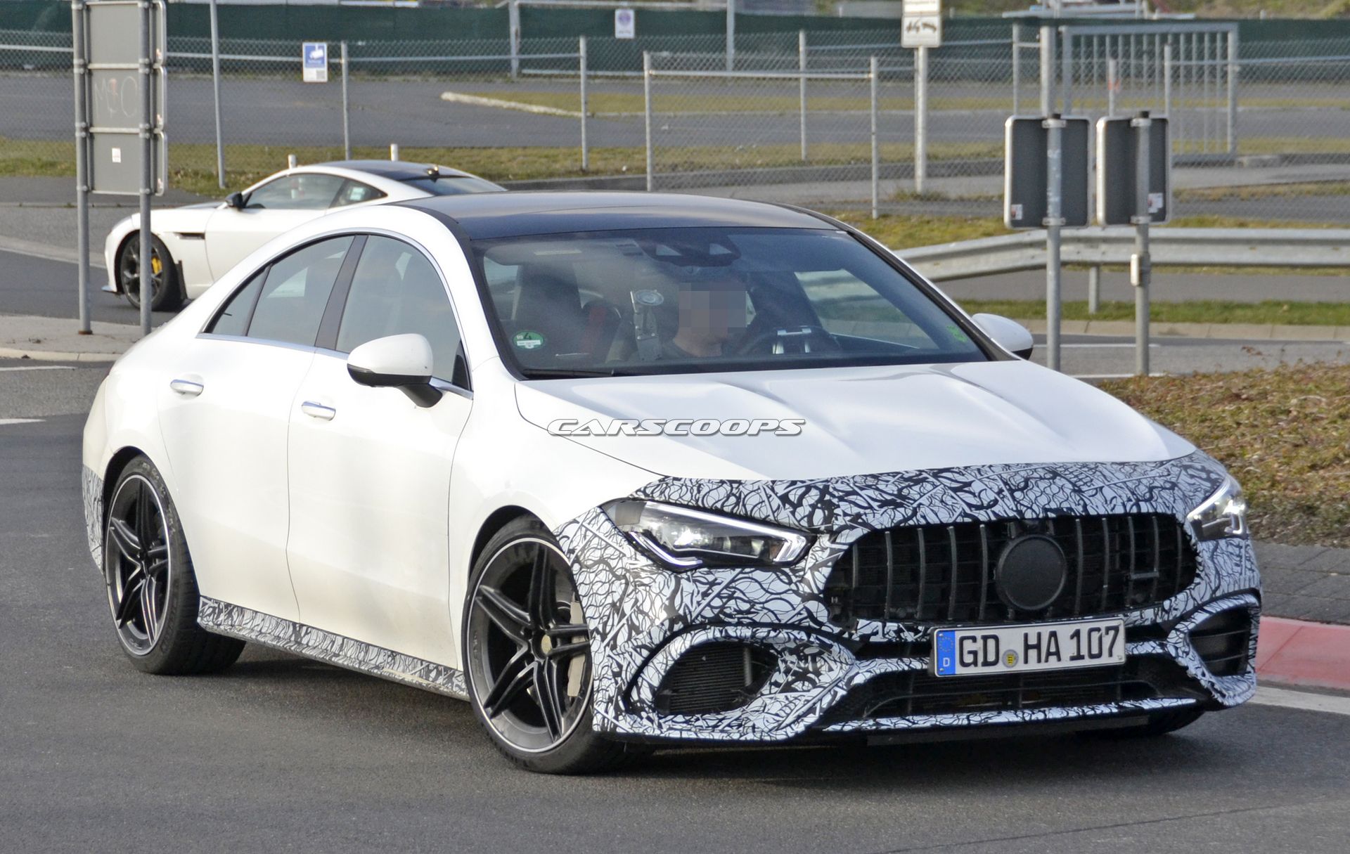 Mercedes-AMG-CLA45-Spy-Shots-14 2020 Mercedes-AMG CLA 45 Drops Most Camo As It Edges Closer To Launch