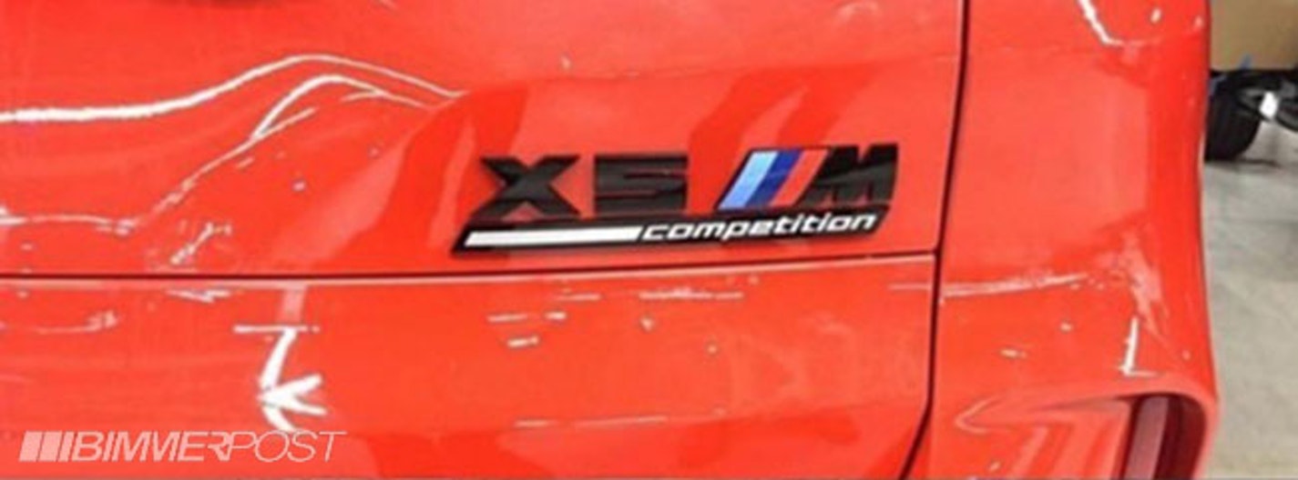 BMW X5M Competition F95 2 2020 BMW X5 M And X6 M Muscle SUVs Leaked In Competition Guise