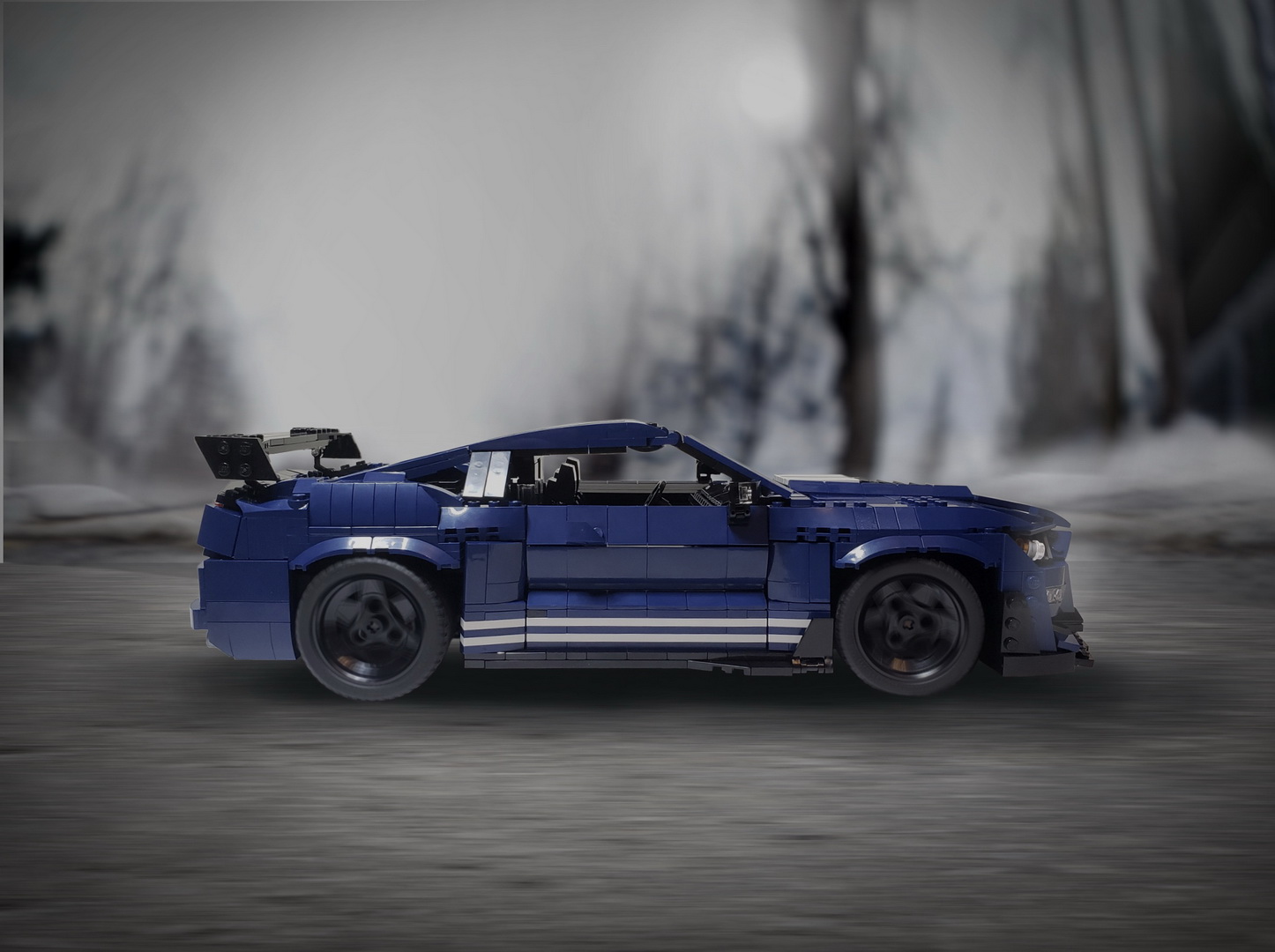 2020 ford mustang shelby gt500 lego 3 Lego Enthusiast Builds A 2020 Mustang Shelby GT500 Scale Model