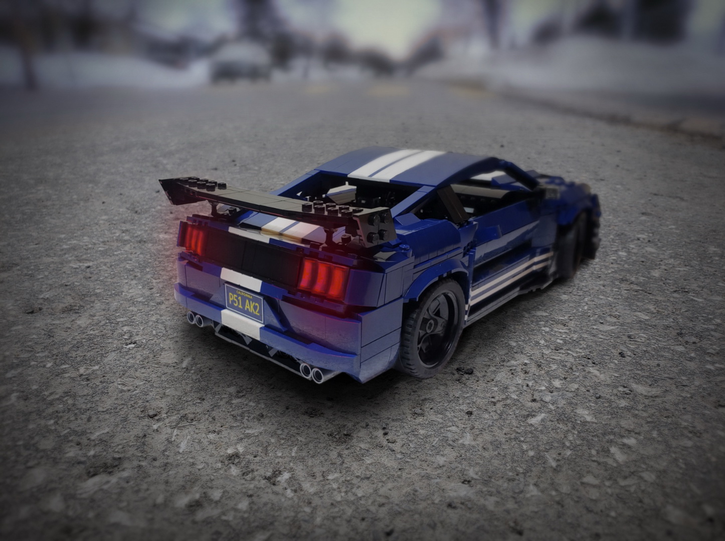 2020 ford mustang shelby gt500 lego 2 Lego Enthusiast Builds A 2020 Mustang Shelby GT500 Scale Model