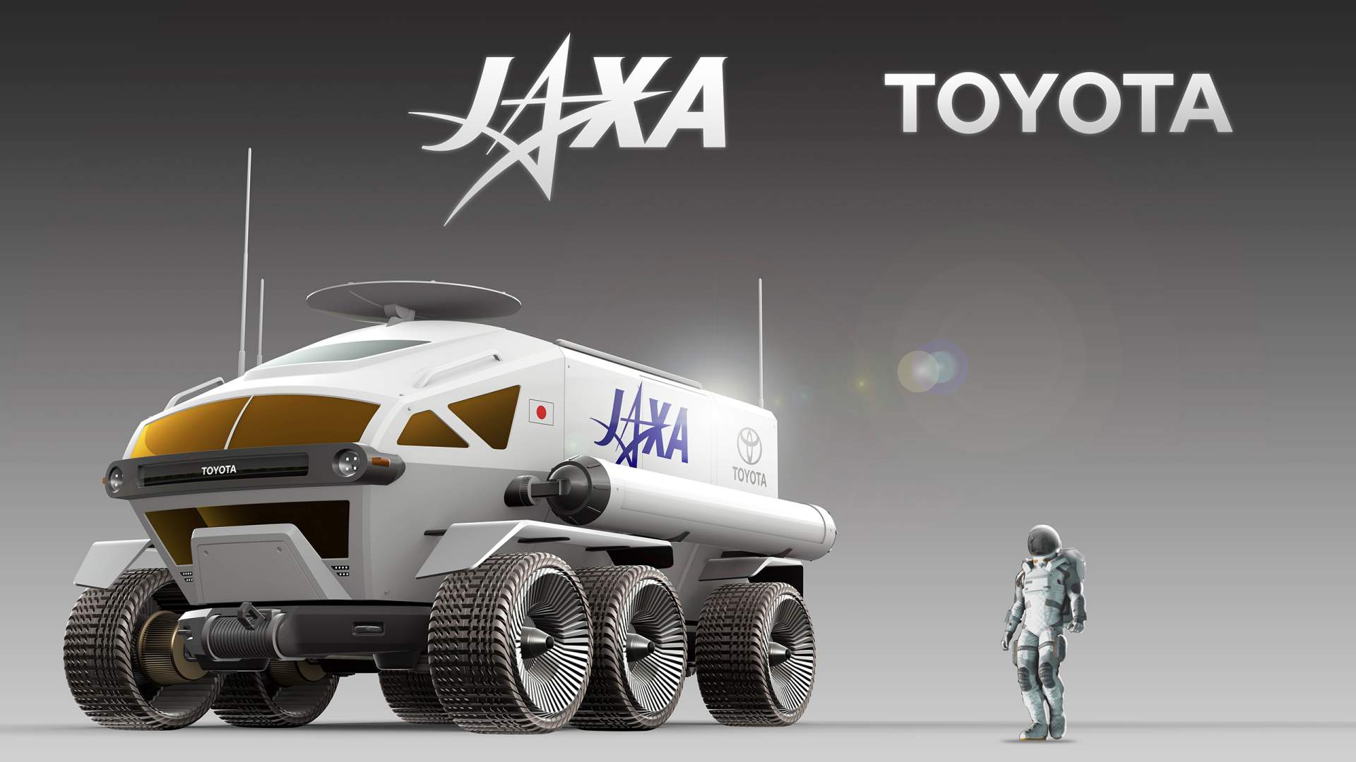 Toyota fuel cell electric lunar rover project 7 Toyota’s Lunar Rover Will Allow Humans To Drive On The Moon Again
