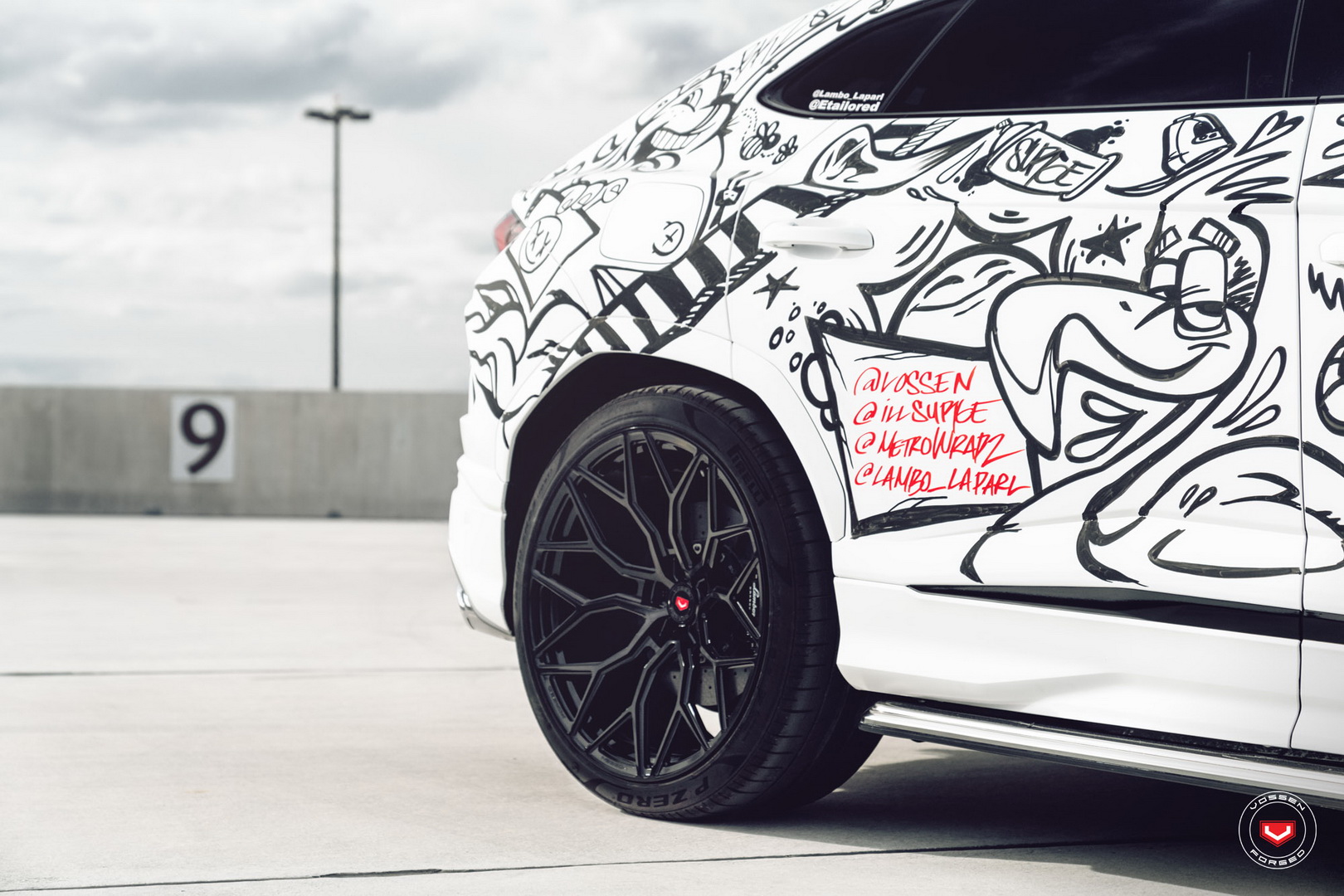 lamborghini urus art basel 8 Lamborghini Urus Gets Treated As A Blank Canvas For Art’s Sake