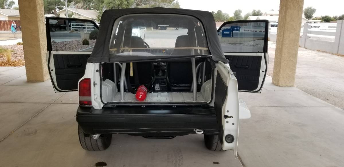 Geo-Tracker-Drag-20 This Geo Tracker Has A 6.0-liter V8 And Runs Sub-10-Second Quarter Miles