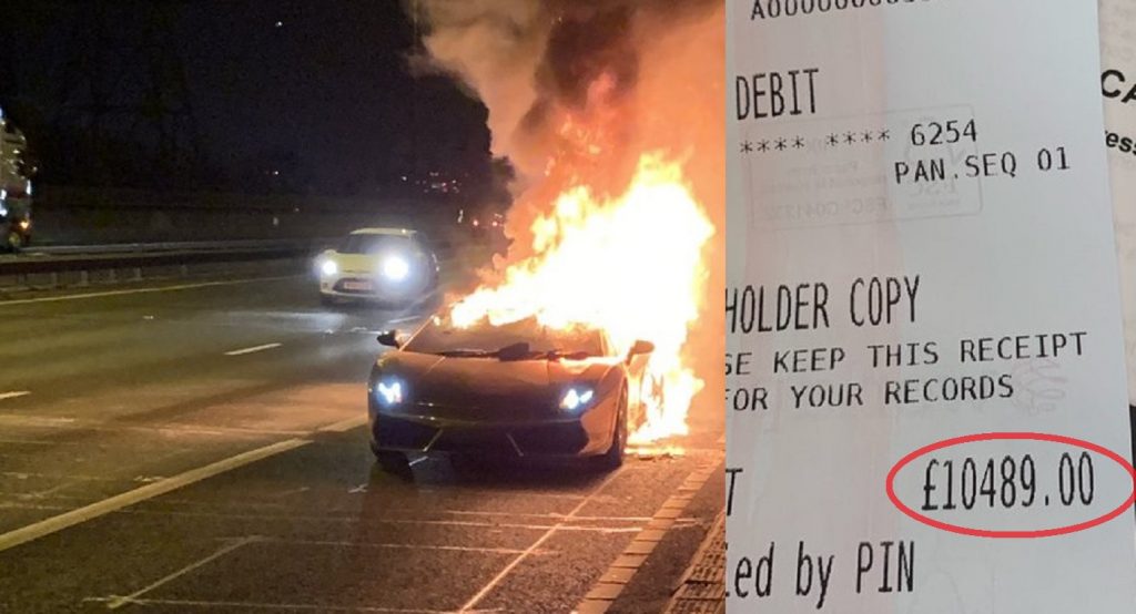  Lamborghini Gallardo Turns Into An Inferno Right After $14K Service