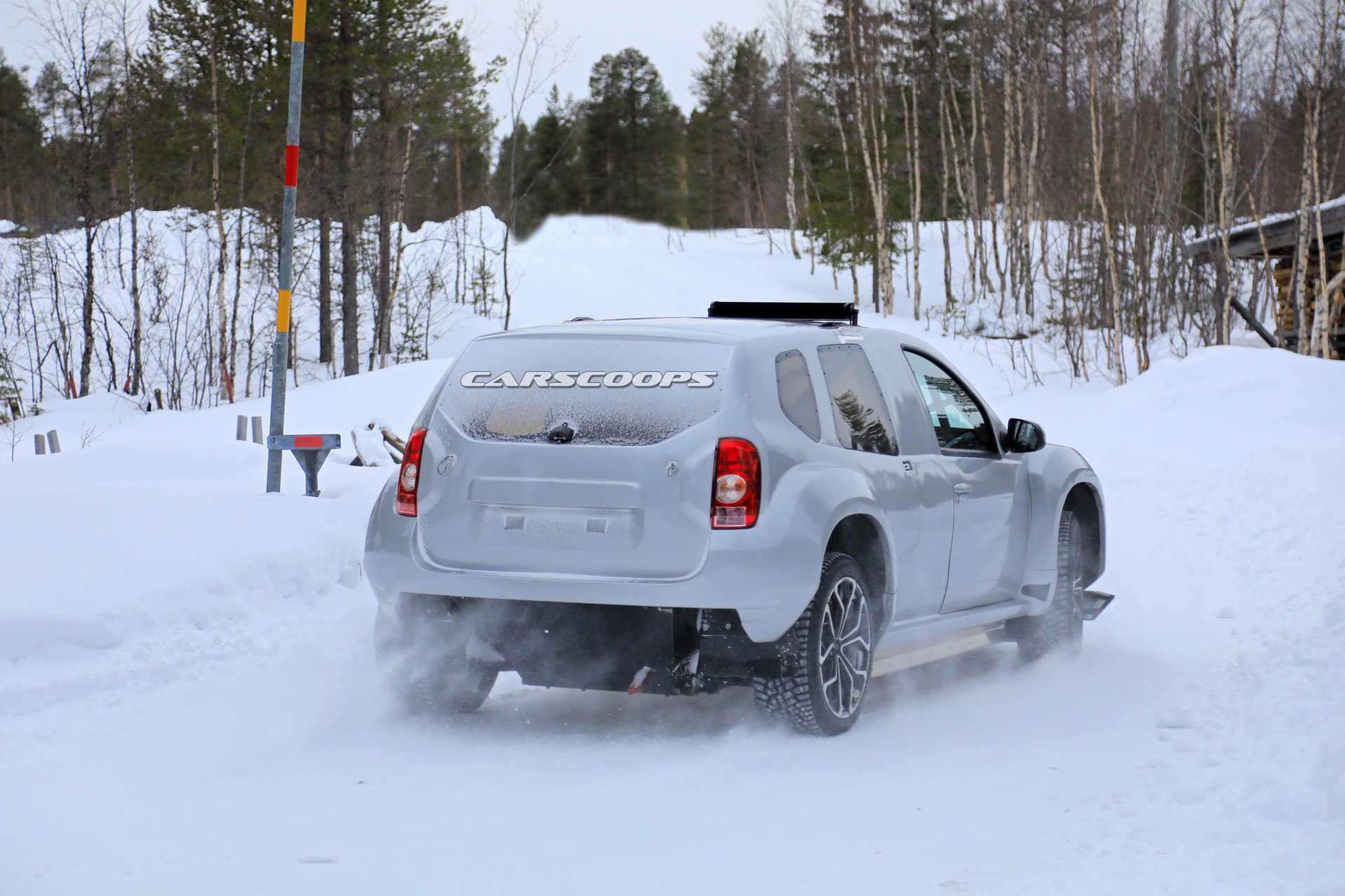 dacia duster electric race car spy 13 Mystery Dacia Duster EV Race Car Spotted Near Arctic Circle