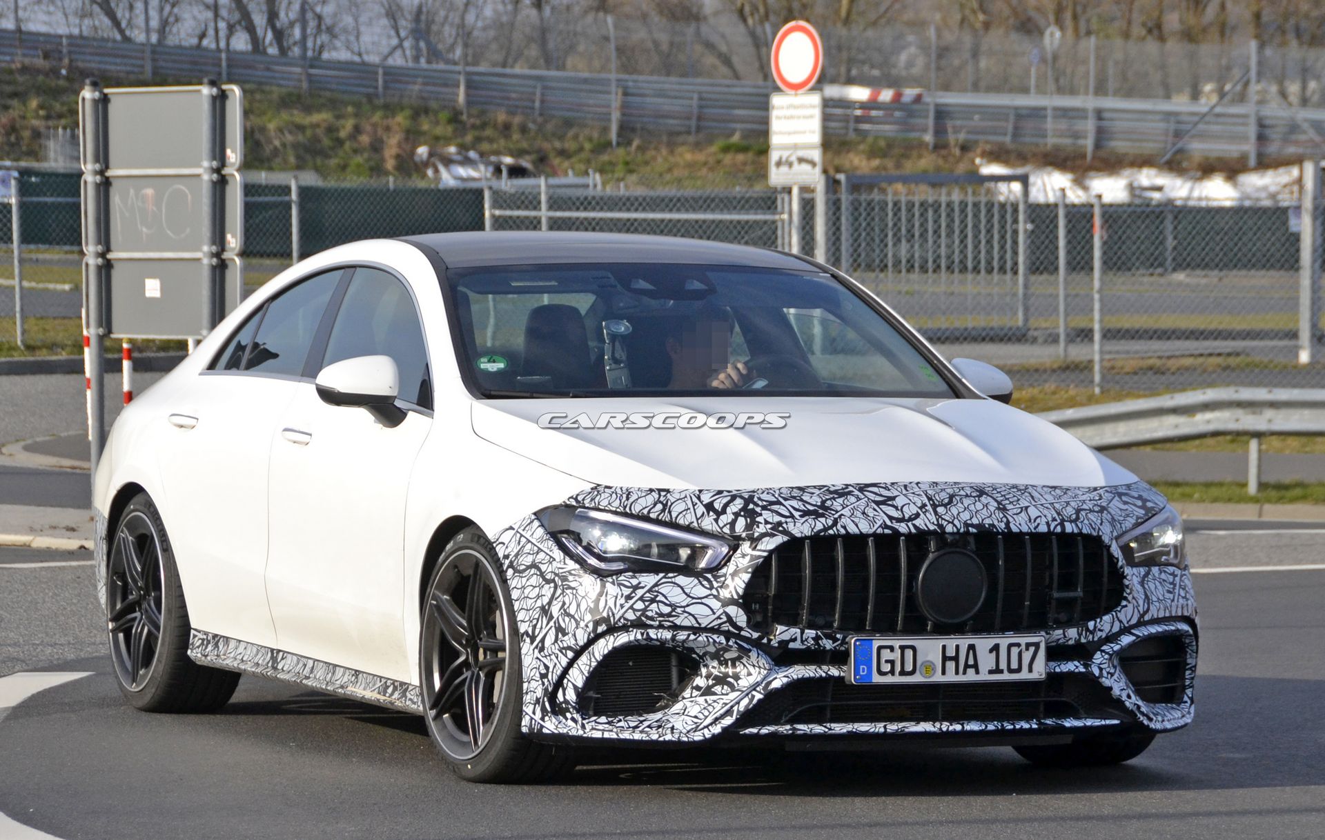 Mercedes-AMG-CLA45-Spy-Shots-4 2020 Mercedes-AMG CLA 45 Drops Most Camo As It Edges Closer To Launch