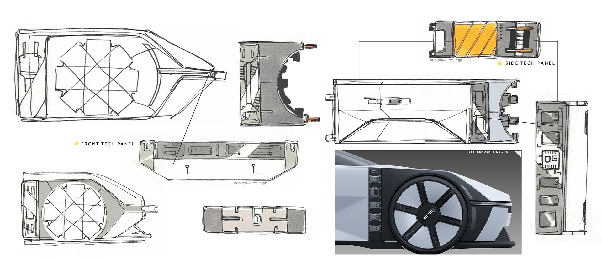 Polestar-0-6 Polestar 0 Is A Boxy And Edgy Concept For A Future Family EV